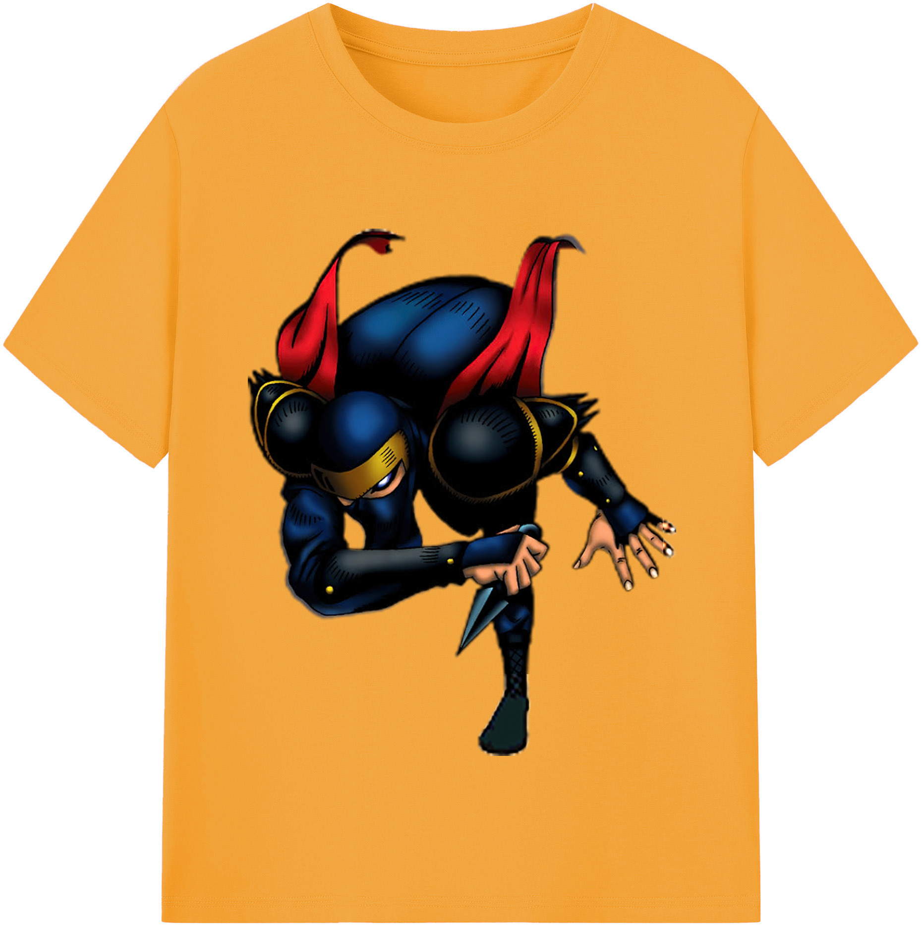 （画像用） 遊☆戯☆王 Yu-Gi-Oh! レディースカジュアルプリントTシャツ（綿100％）