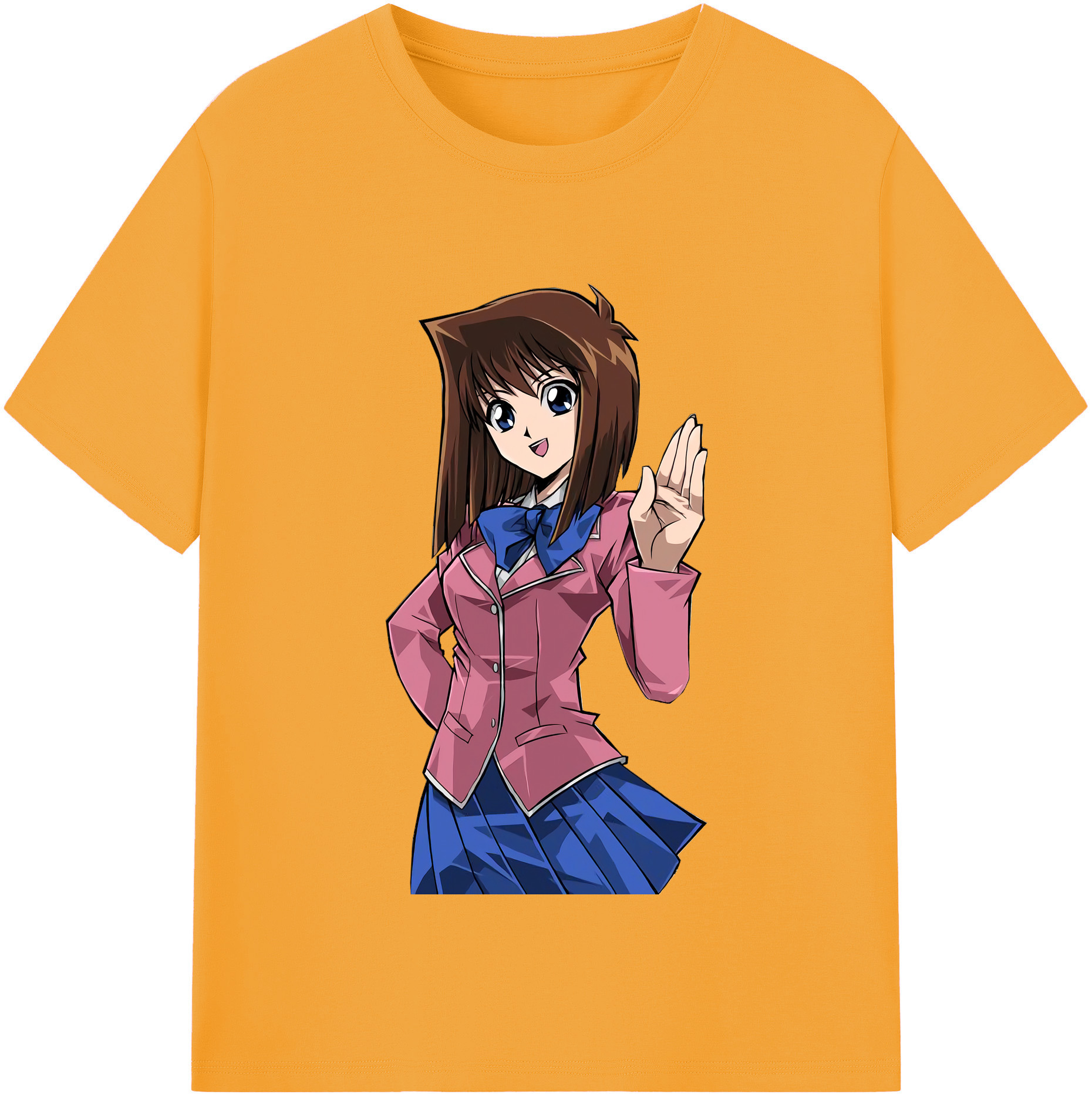 （画像用） 遊☆戯☆王 Yu-Gi-Oh! レディースカジュアルプリントTシャツ（綿100％）