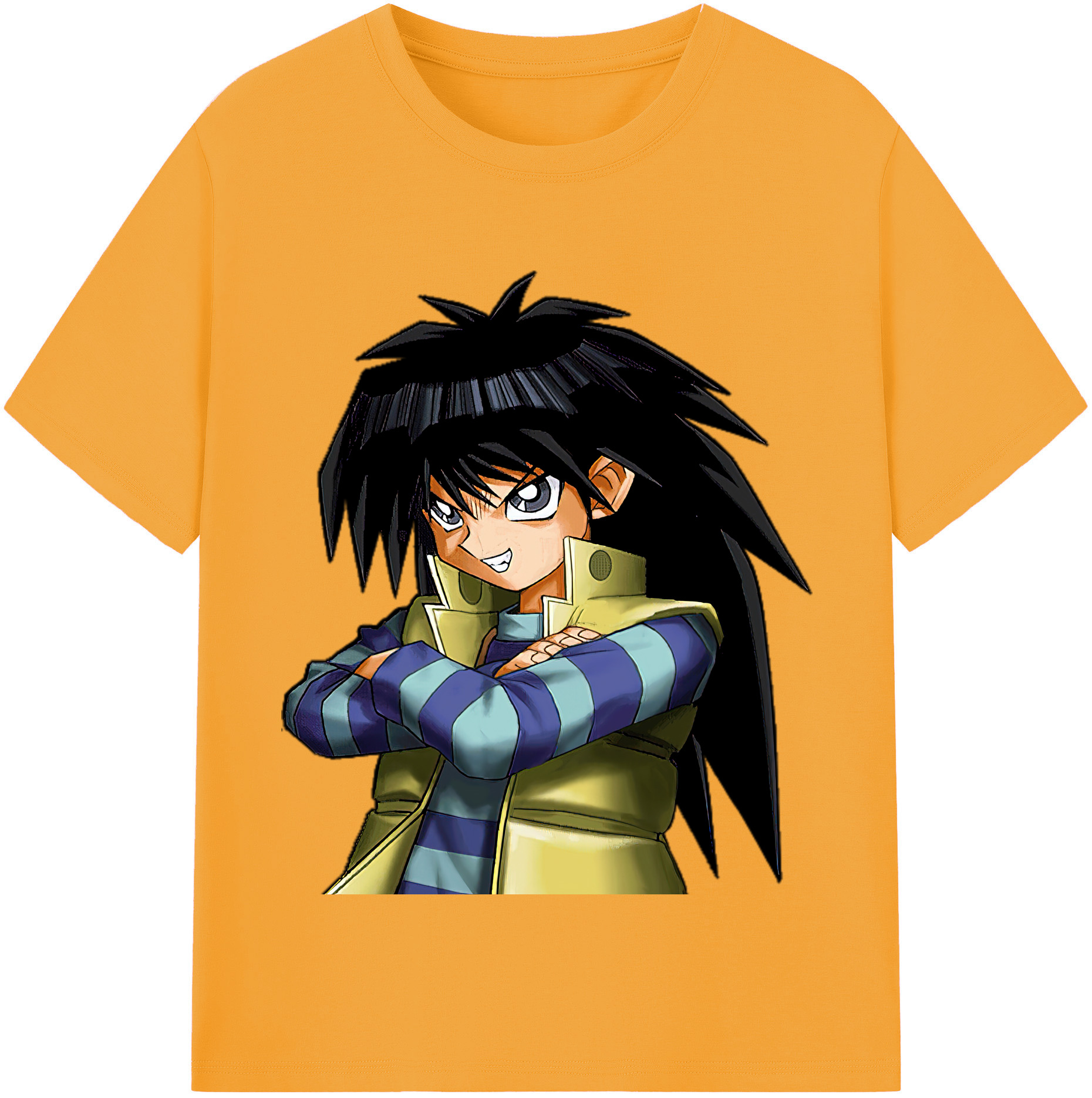 （画像用） 遊☆戯☆王 Yu-Gi-Oh! レディースカジュアルプリントTシャツ（綿100％）