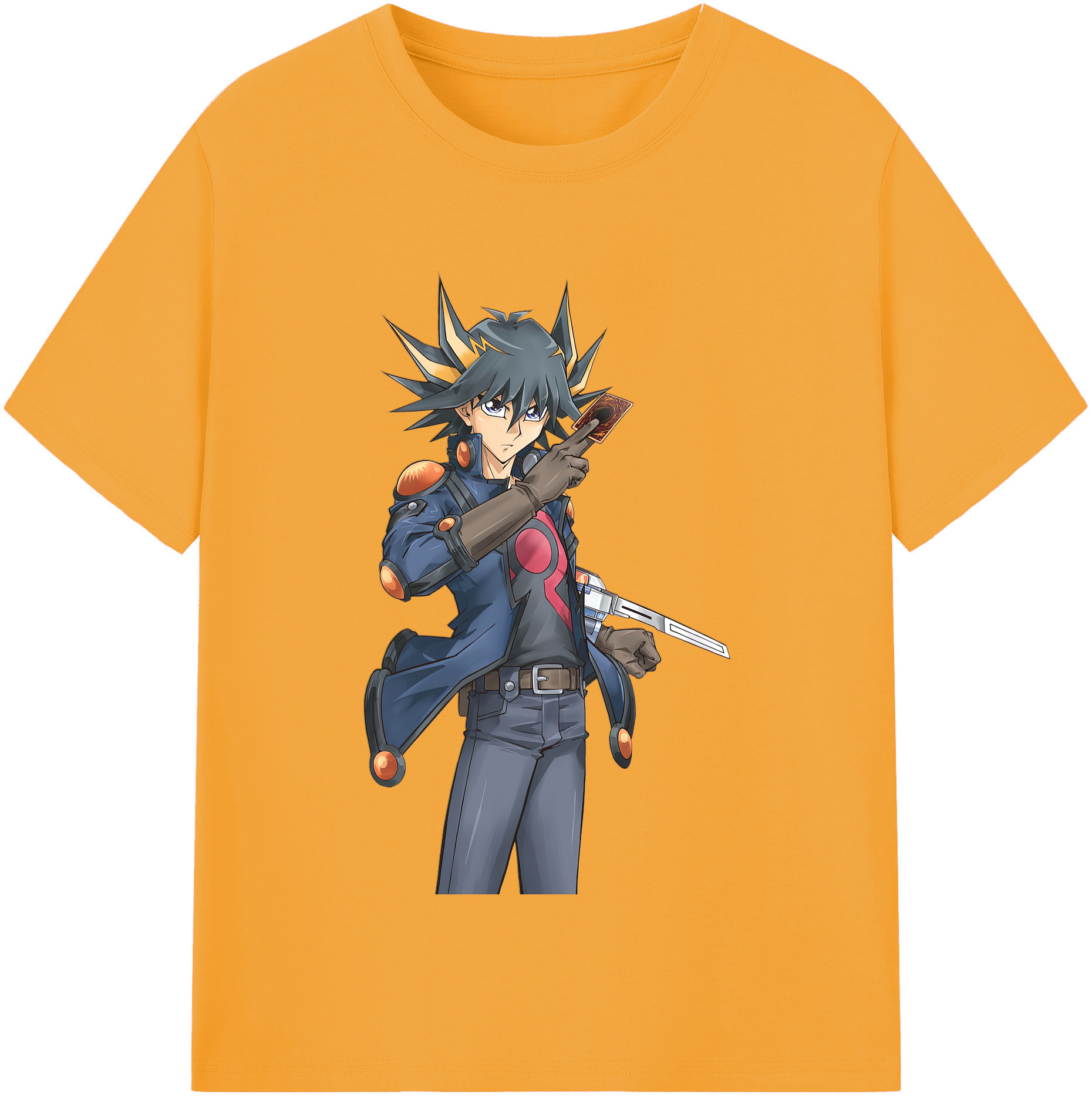（画像用） 遊☆戯☆王 Yu-Gi-Oh! レディースカジュアルプリントTシャツ（綿100％）