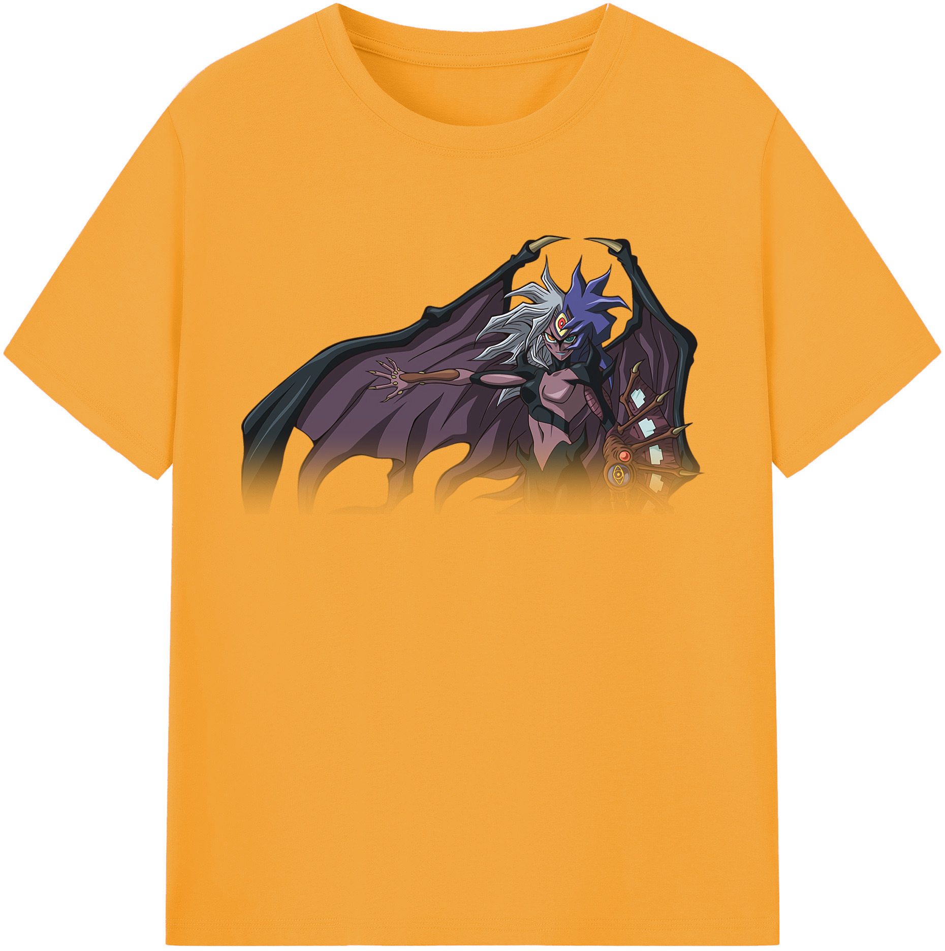 （画像用） 遊☆戯☆王 Yu-Gi-Oh! レディースカジュアルプリントTシャツ（綿100％）