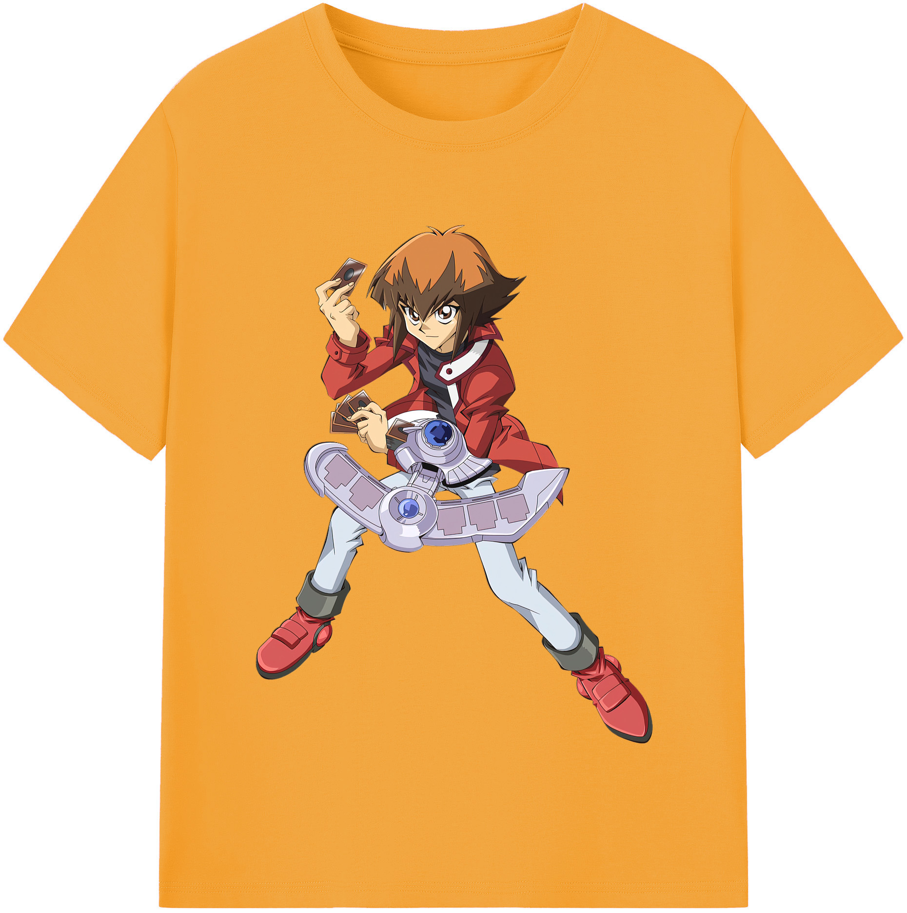 （画像用） 遊☆戯☆王 Yu-Gi-Oh! レディースカジュアルプリントTシャツ（綿100％）