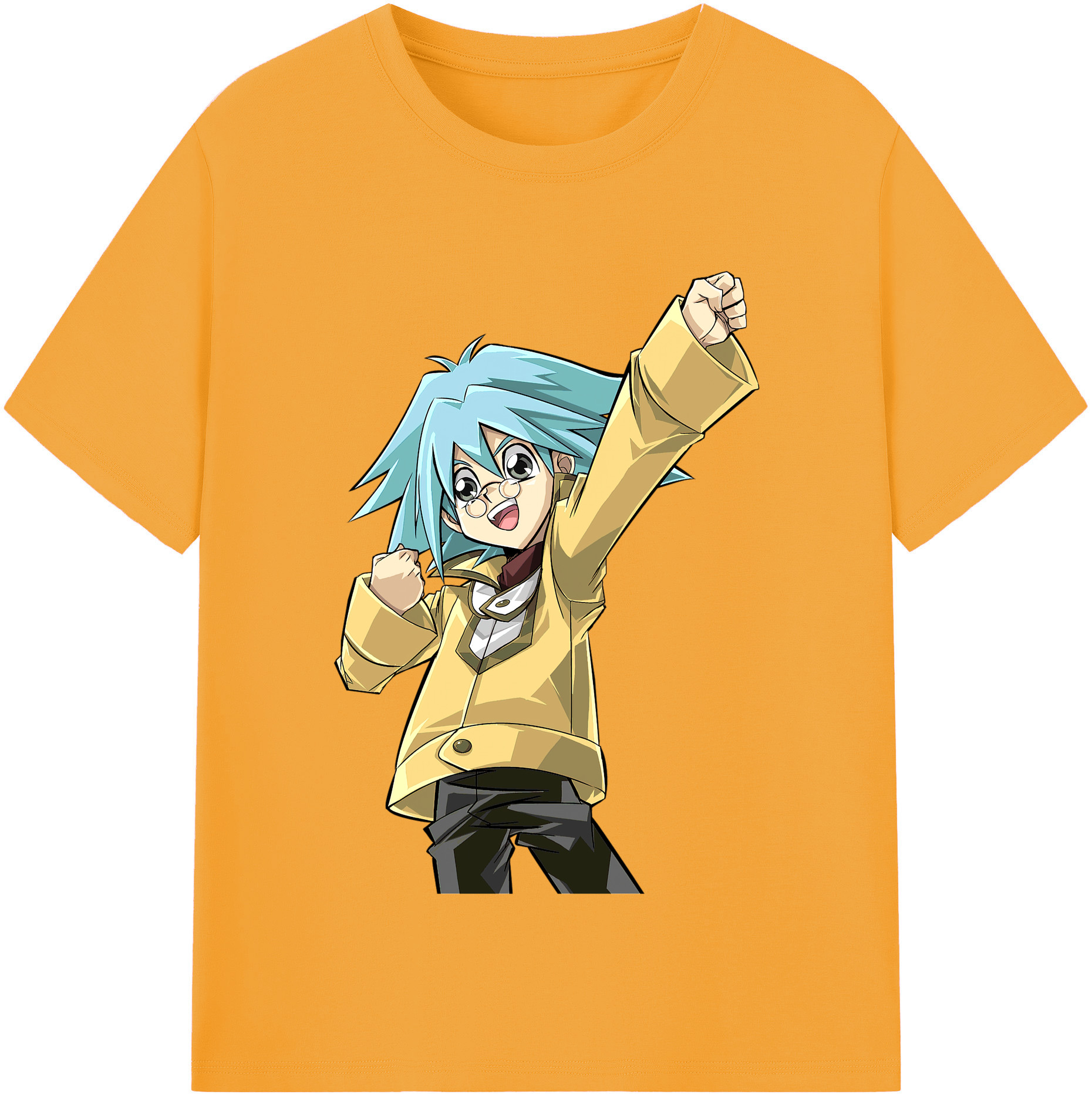 （画像用） 遊☆戯☆王 Yu-Gi-Oh! レディースカジュアルプリントTシャツ（綿100％）