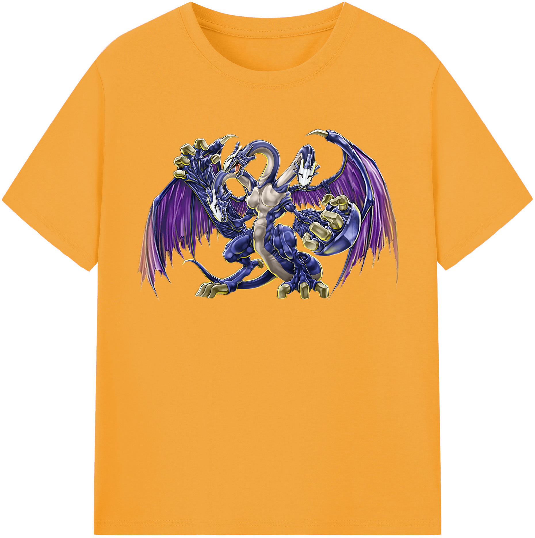 （画像用） 遊☆戯☆王 Yu-Gi-Oh! レディースカジュアルプリントTシャツ（綿100％）