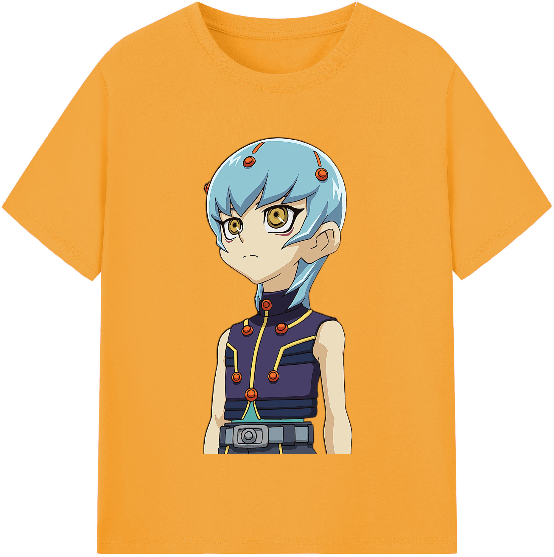 （画像用） 遊☆戯☆王 Yu-Gi-Oh! レディースカジュアルプリントTシャツ（綿100％）