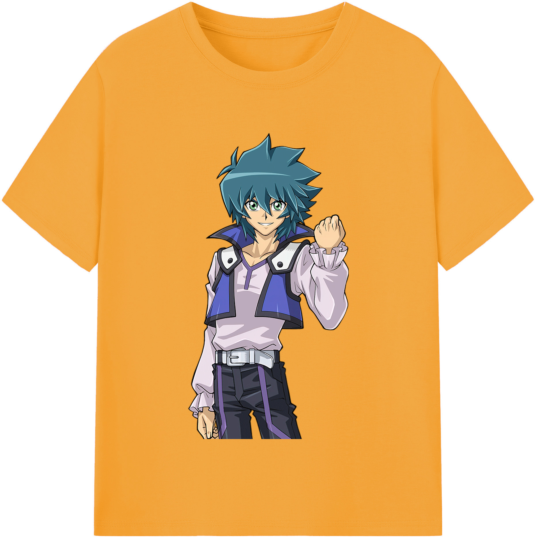 （画像用） 遊☆戯☆王 Yu-Gi-Oh! レディースカジュアルプリントTシャツ（綿100％）
