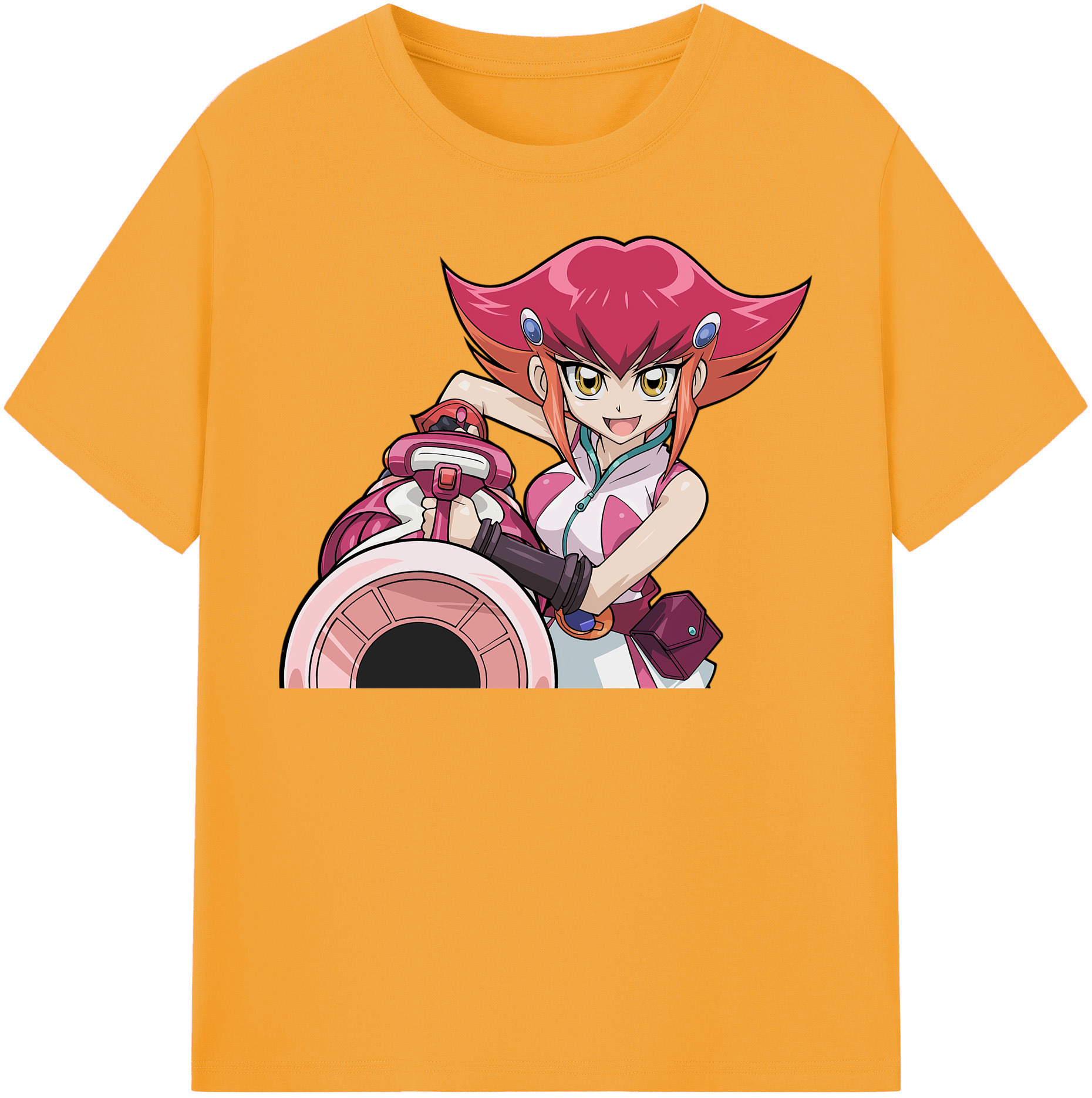 （画像用） 遊☆戯☆王 Yu-Gi-Oh! レディースカジュアルプリントTシャツ（綿100％）