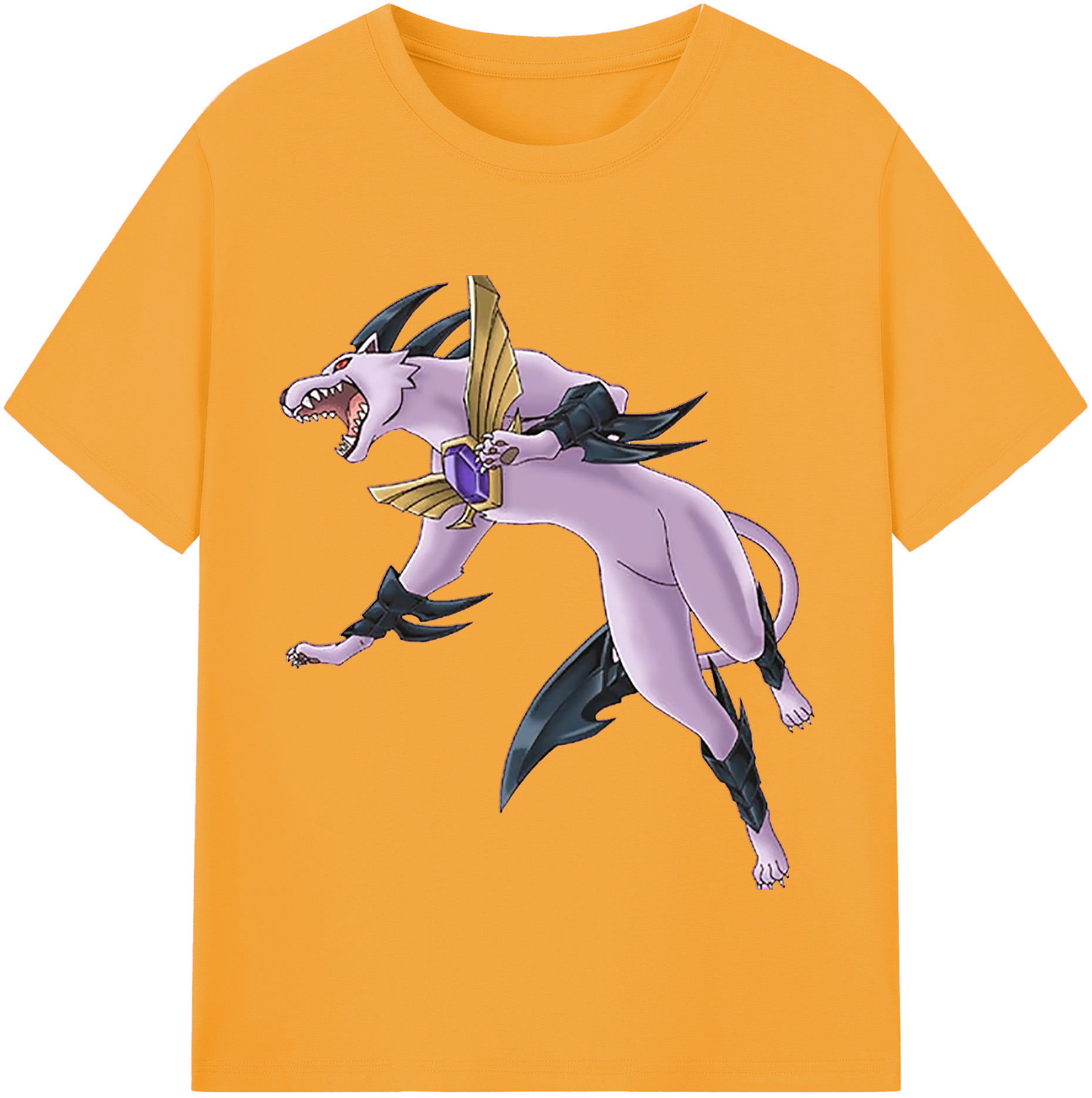 （画像用） 遊☆戯☆王 Yu-Gi-Oh! レディースカジュアルプリントTシャツ（綿100％）