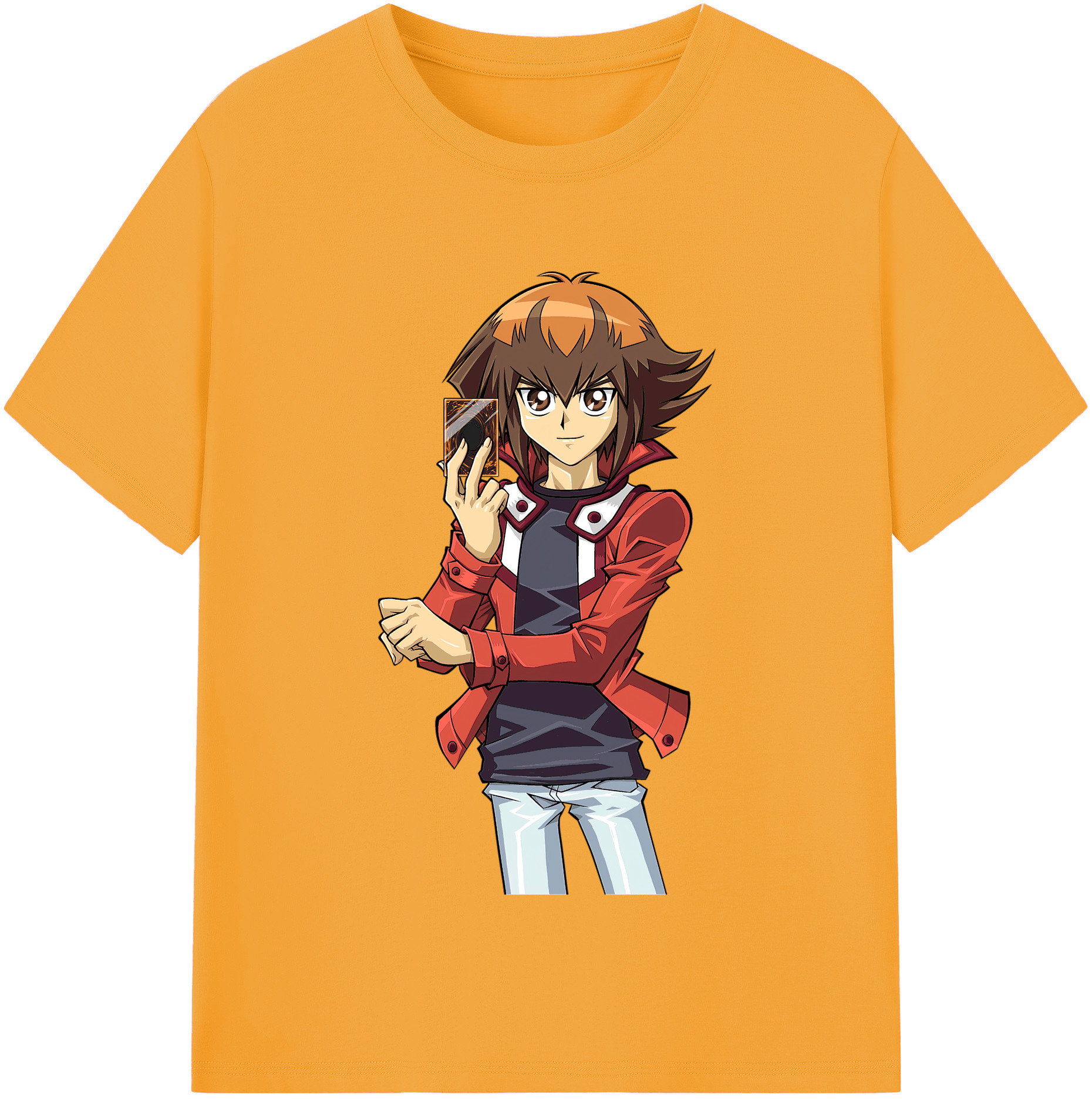 （画像用） 遊☆戯☆王 Yu-Gi-Oh! レディースカジュアルプリントTシャツ（綿100％）