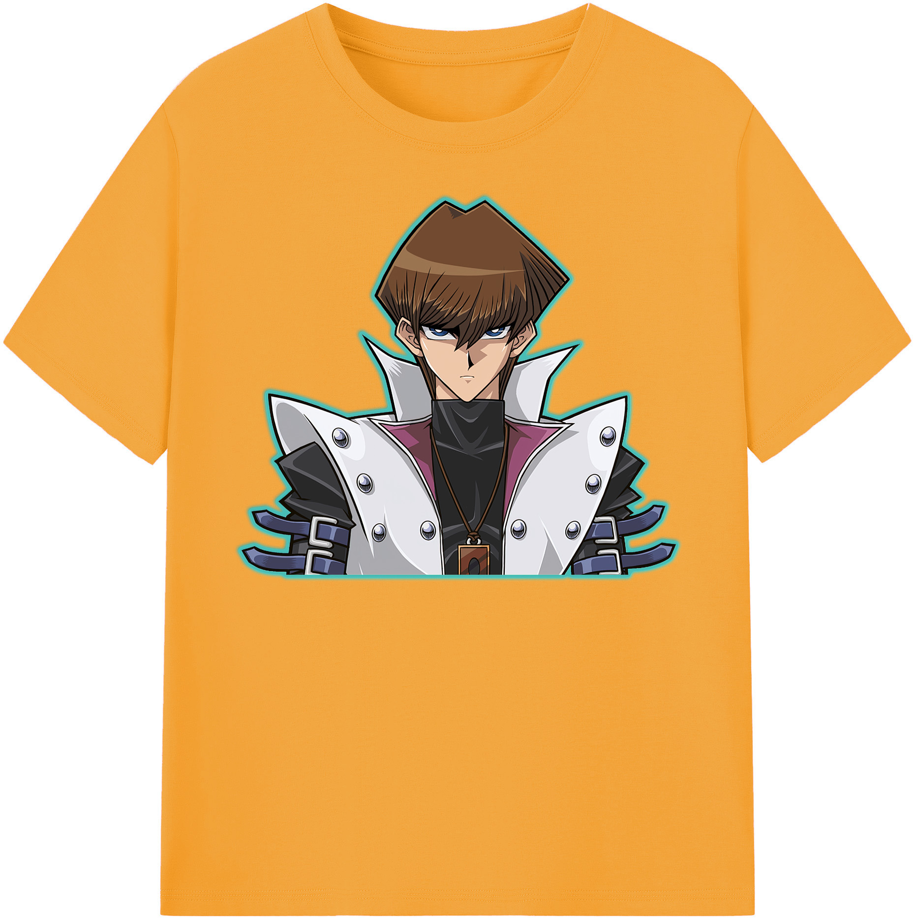 （画像用） 遊☆戯☆王 Yu-Gi-Oh! レディースカジュアルプリントTシャツ（綿100％）