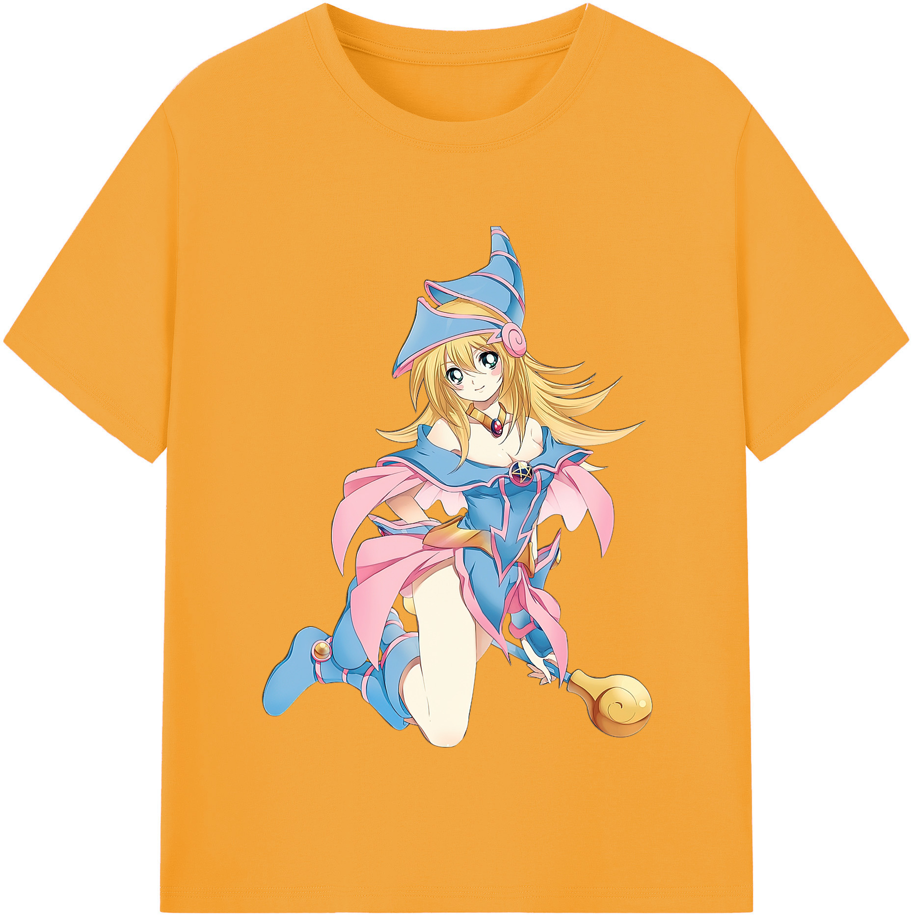 （画像用） 遊☆戯☆王 Yu-Gi-Oh! レディースカジュアルプリントTシャツ（綿100％）