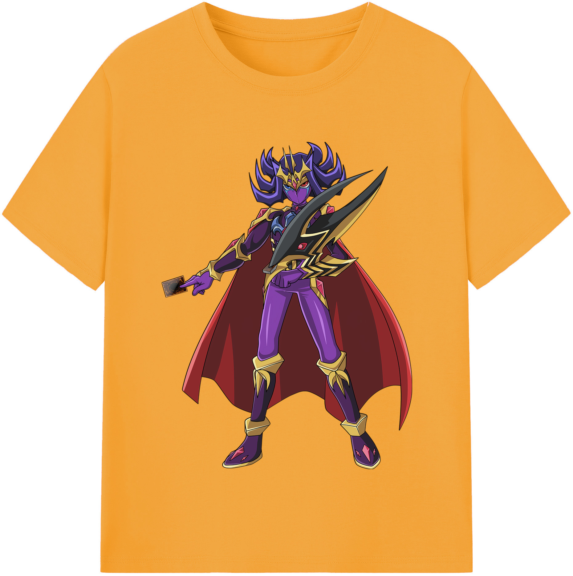 （画像用） 遊☆戯☆王 Yu-Gi-Oh! レディースカジュアルプリントTシャツ（綿100％）