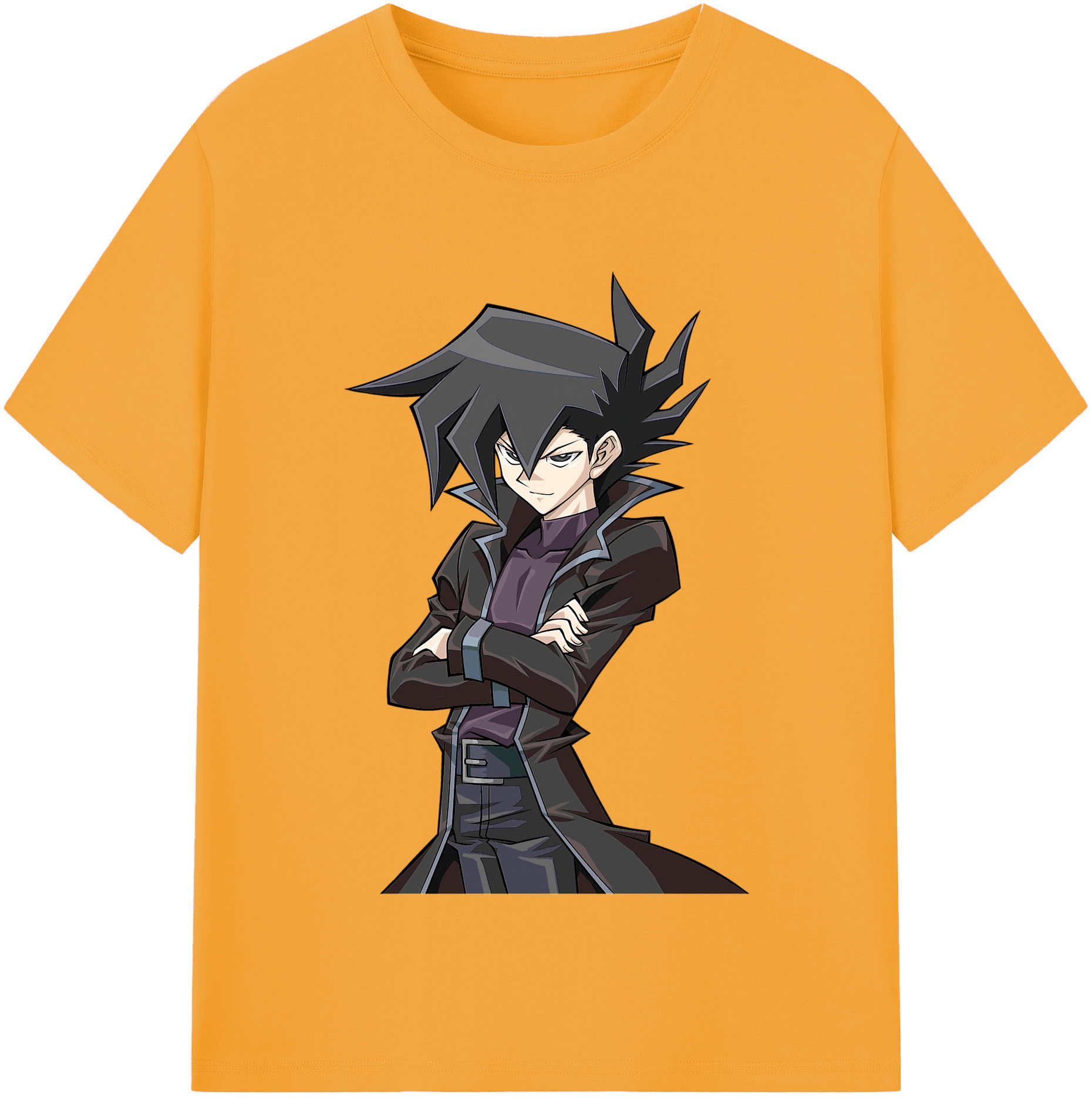 （画像用） 遊☆戯☆王 Yu-Gi-Oh! レディースカジュアルプリントTシャツ（綿100％）
