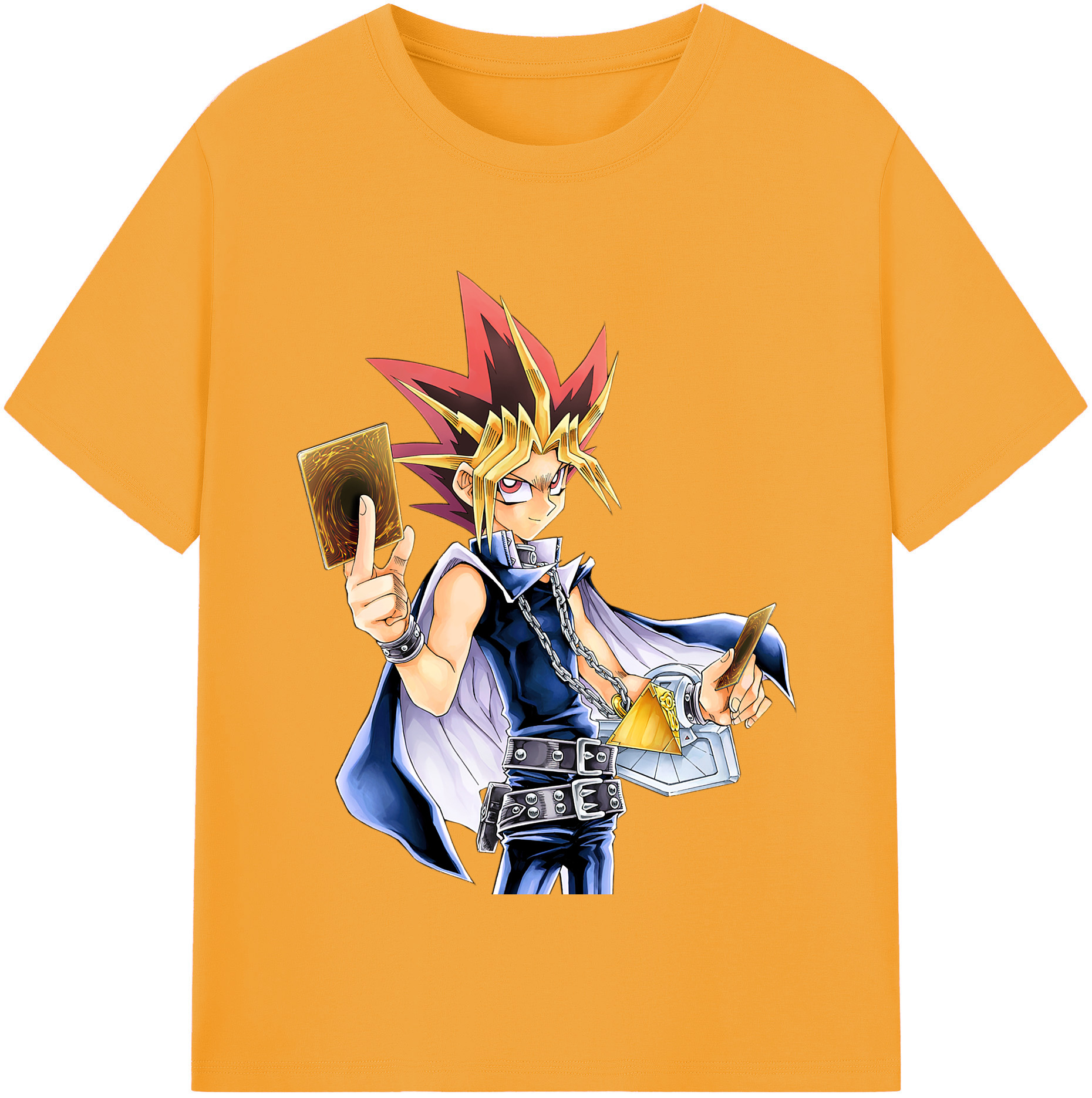 （画像用） 遊☆戯☆王 Yu-Gi-Oh! レディースカジュアルプリントTシャツ（綿100％）