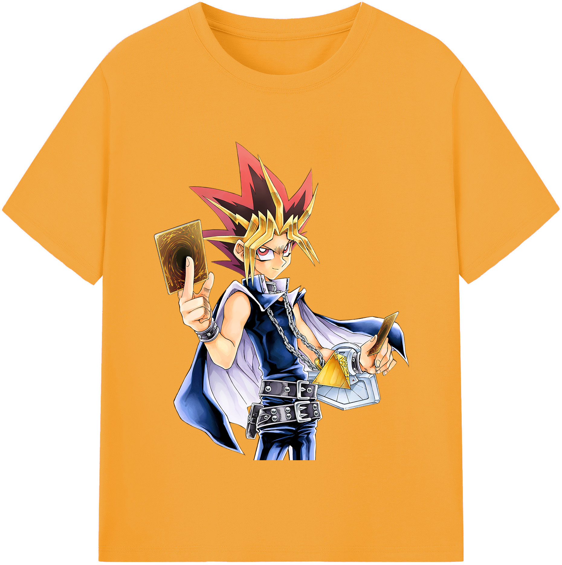 （画像用） 遊☆戯☆王 Yu-Gi-Oh! レディースカジュアルプリントTシャツ（綿100％）