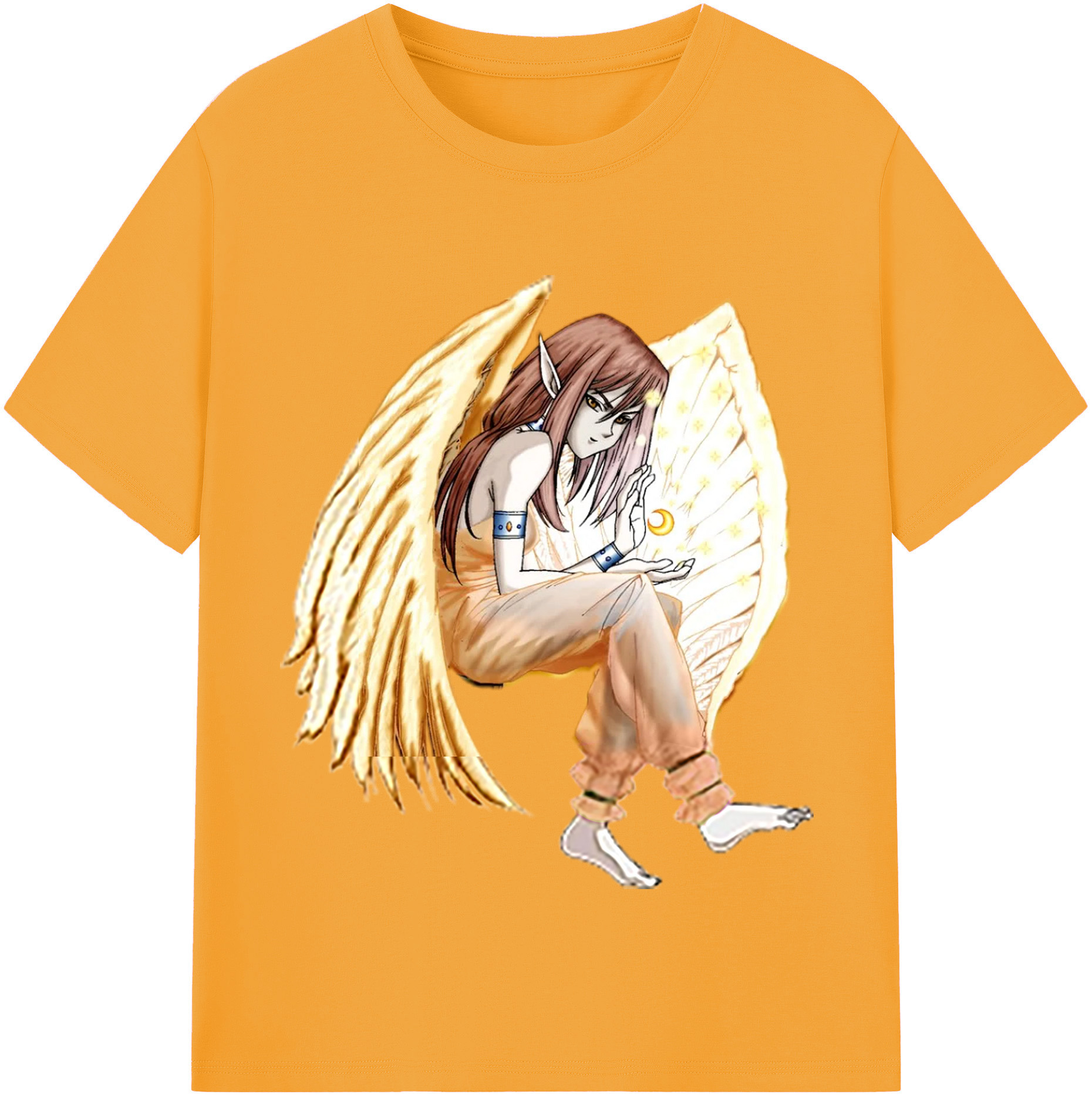 （画像用） 遊☆戯☆王 Yu-Gi-Oh! レディースカジュアルプリントTシャツ（綿100％）