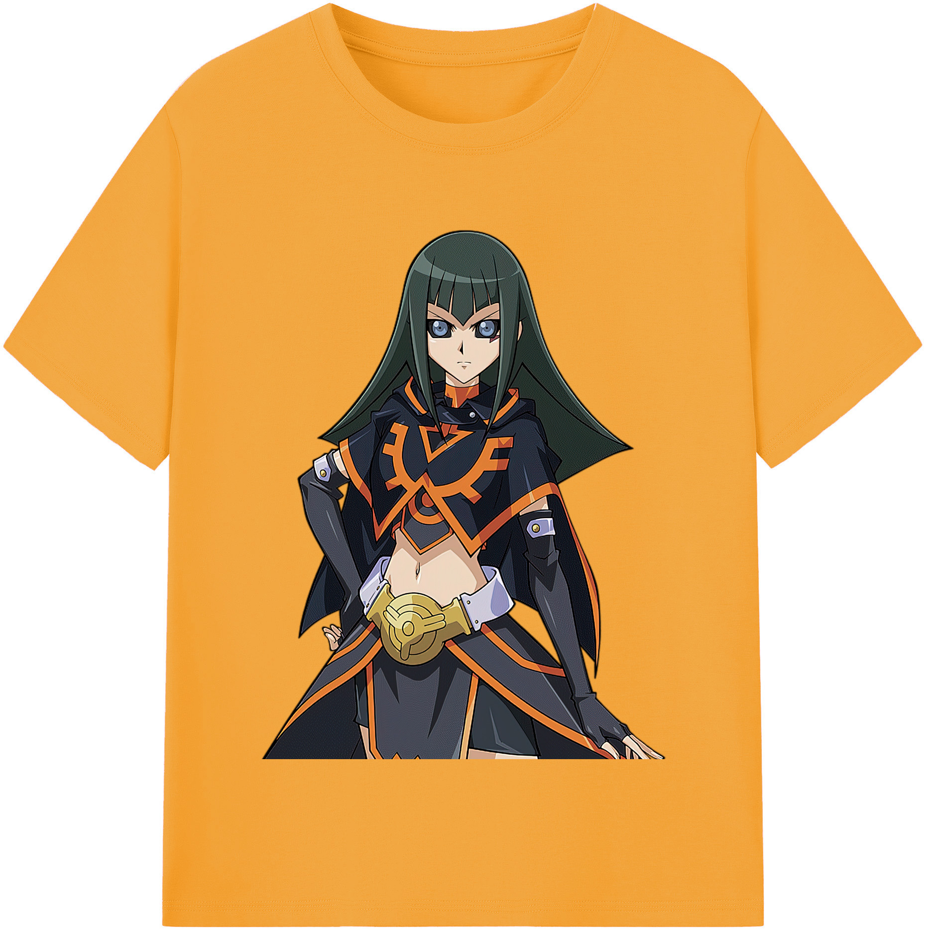 （画像用） 遊☆戯☆王 Yu-Gi-Oh! レディースカジュアルプリントTシャツ（綿100％）
