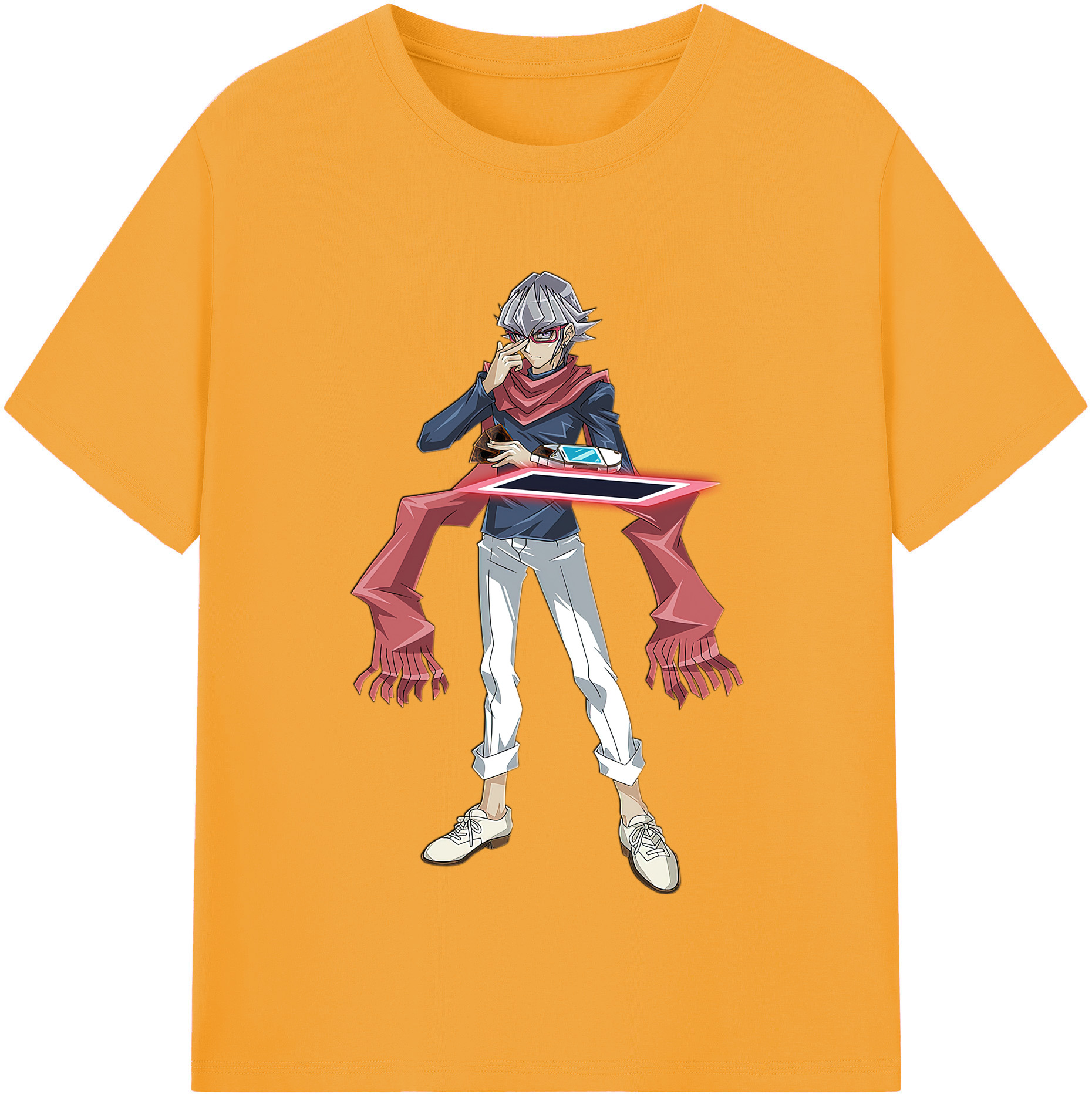 （画像用） 遊☆戯☆王 Yu-Gi-Oh! レディースカジュアルプリントTシャツ（綿100％）