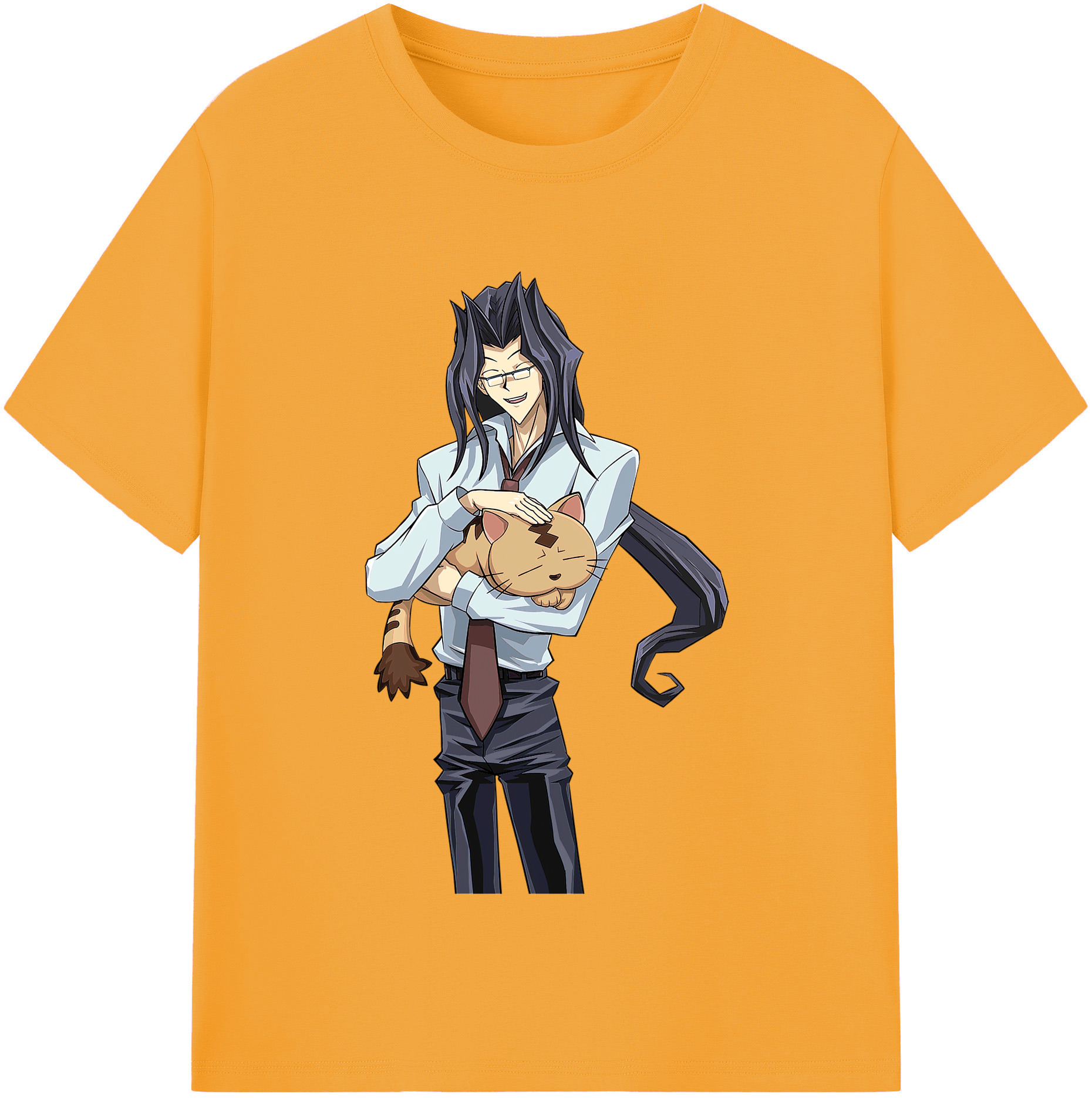 （画像用） 遊☆戯☆王 Yu-Gi-Oh! レディースカジュアルプリントTシャツ（綿100％）