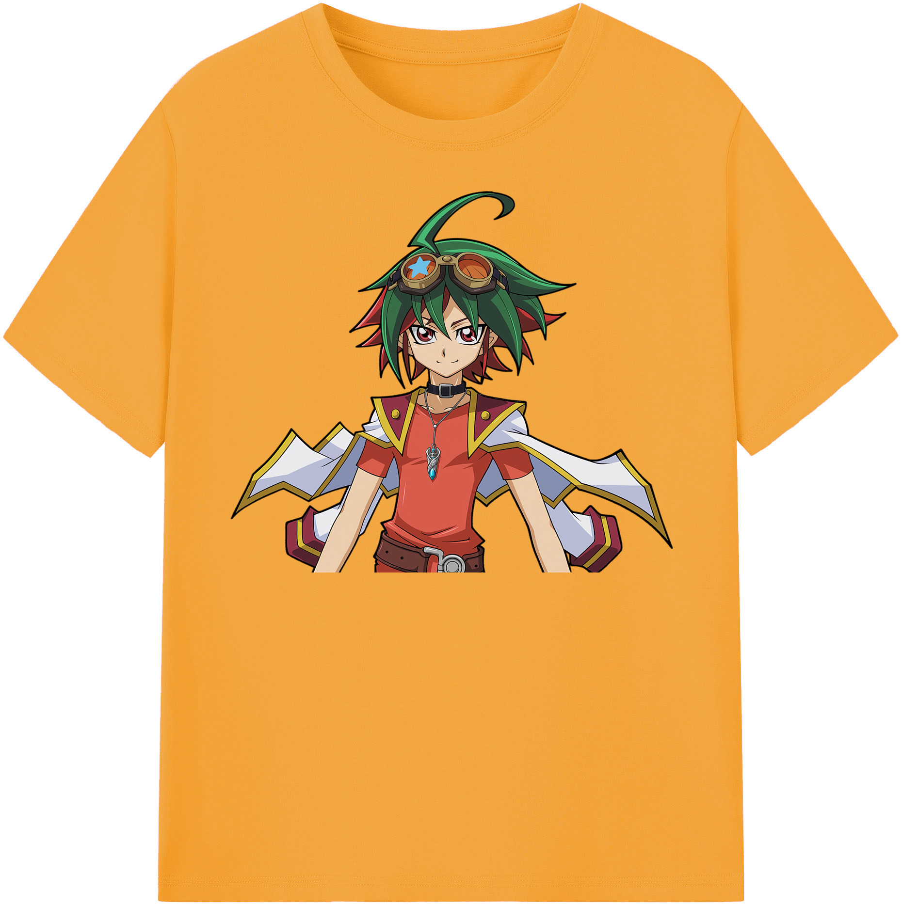 （画像用） 遊☆戯☆王 Yu-Gi-Oh! レディースカジュアルプリントTシャツ（綿100％）