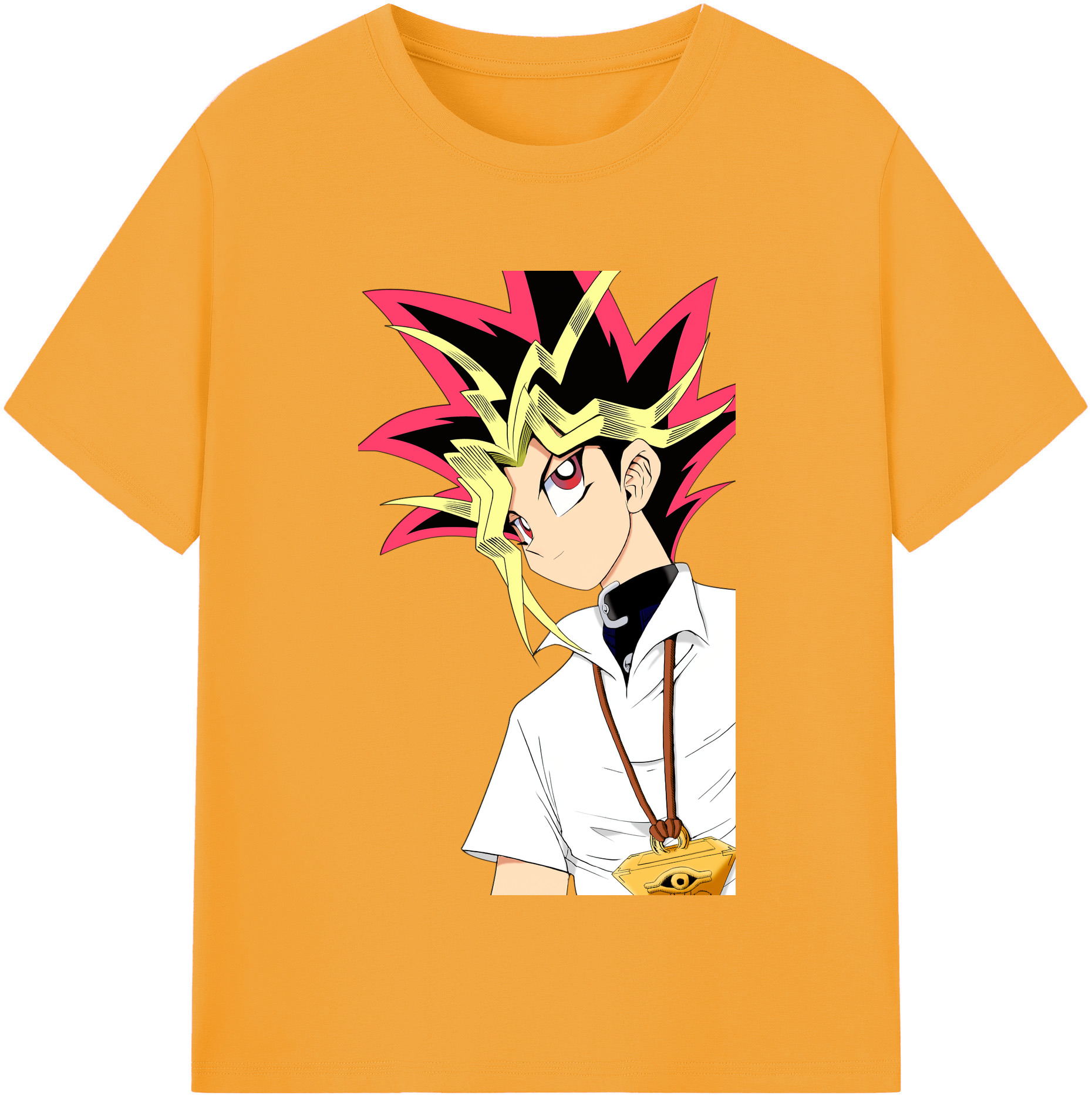 （画像用） 遊☆戯☆王 Yu-Gi-Oh! レディースカジュアルプリントTシャツ（綿100％）