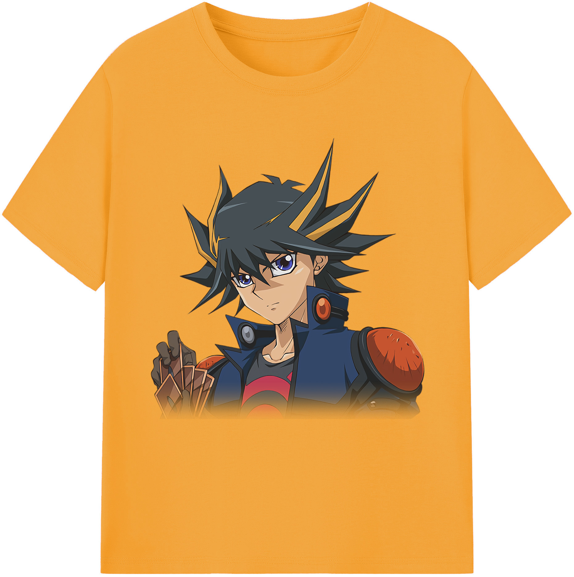 （画像用） 遊☆戯☆王 Yu-Gi-Oh! レディースカジュアルプリントTシャツ（綿100％）