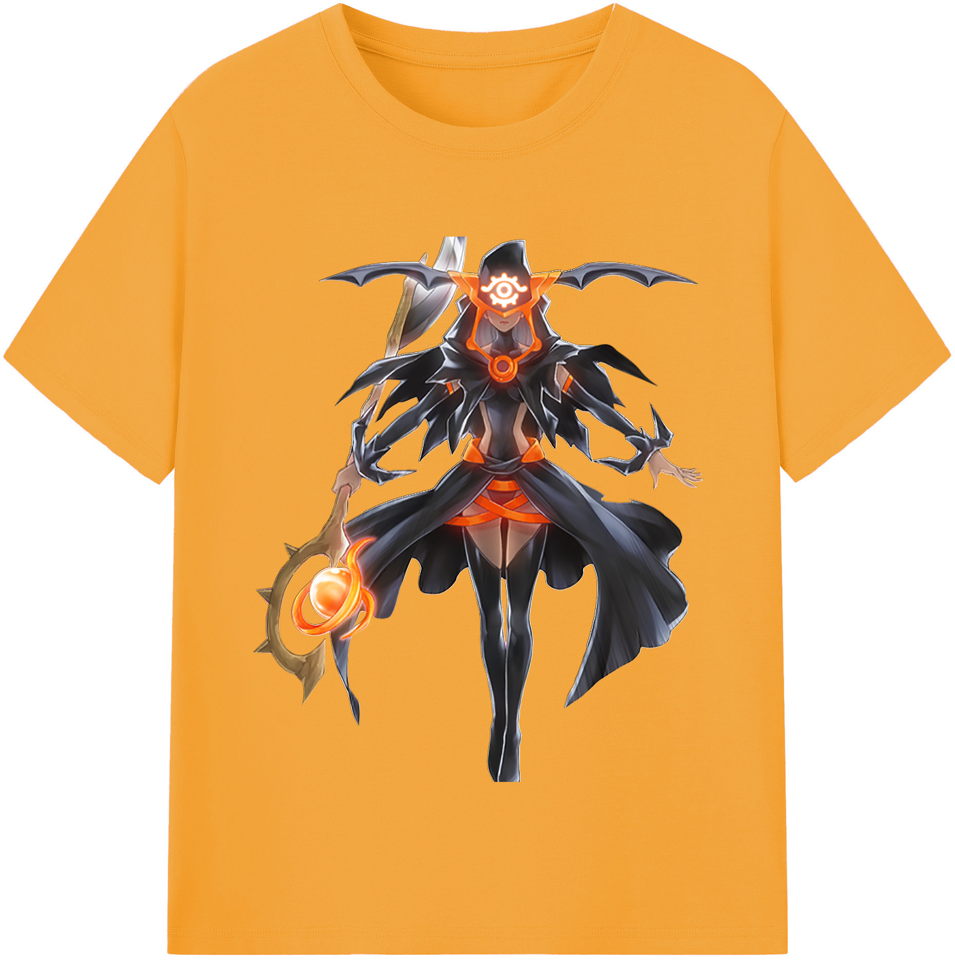 （画像用） 遊☆戯☆王 Yu-Gi-Oh! レディースカジュアルプリントTシャツ（綿100％）