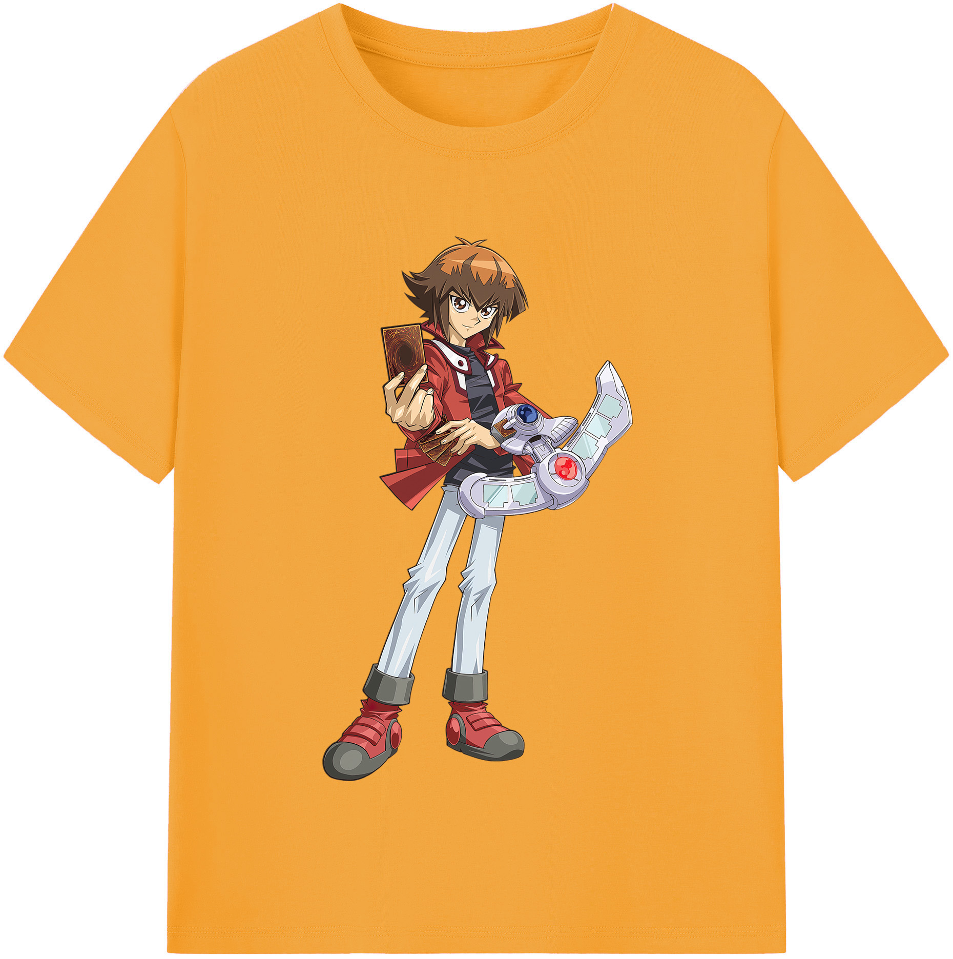 （画像用） 遊☆戯☆王 Yu-Gi-Oh! レディースカジュアルプリントTシャツ（綿100％）