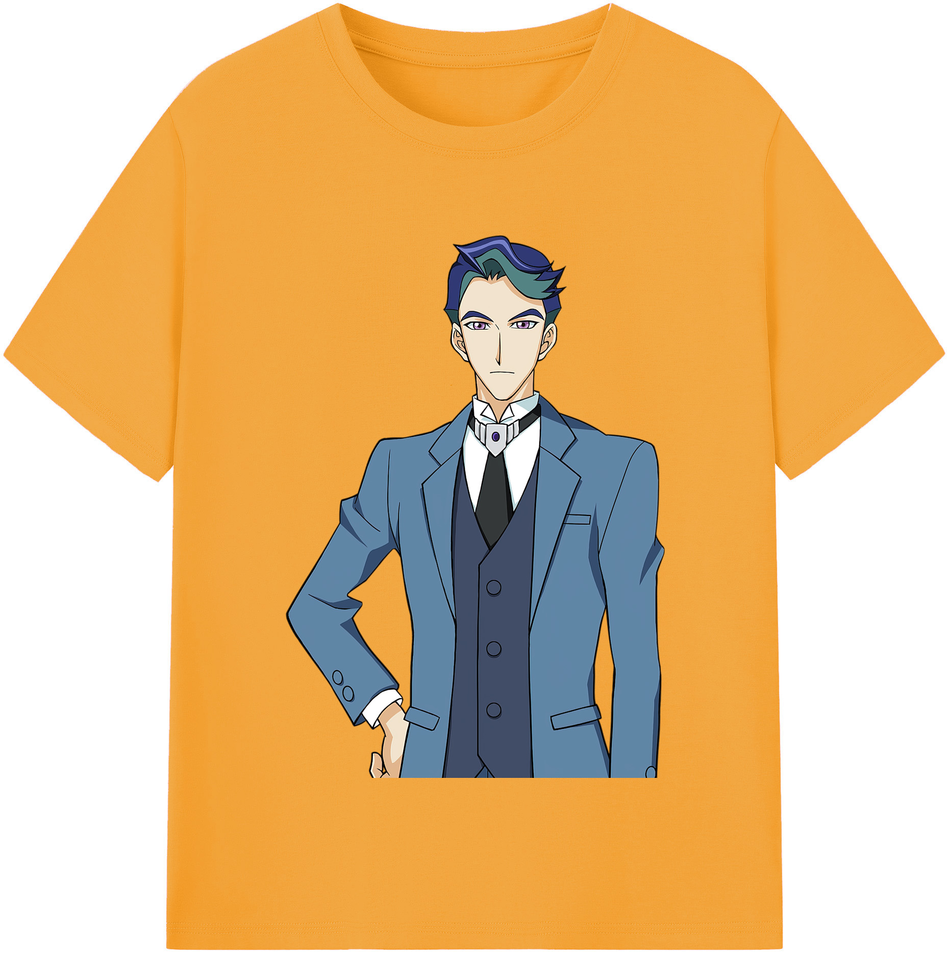 （画像用） 遊☆戯☆王 Yu-Gi-Oh! レディースカジュアルプリントTシャツ（綿100％）