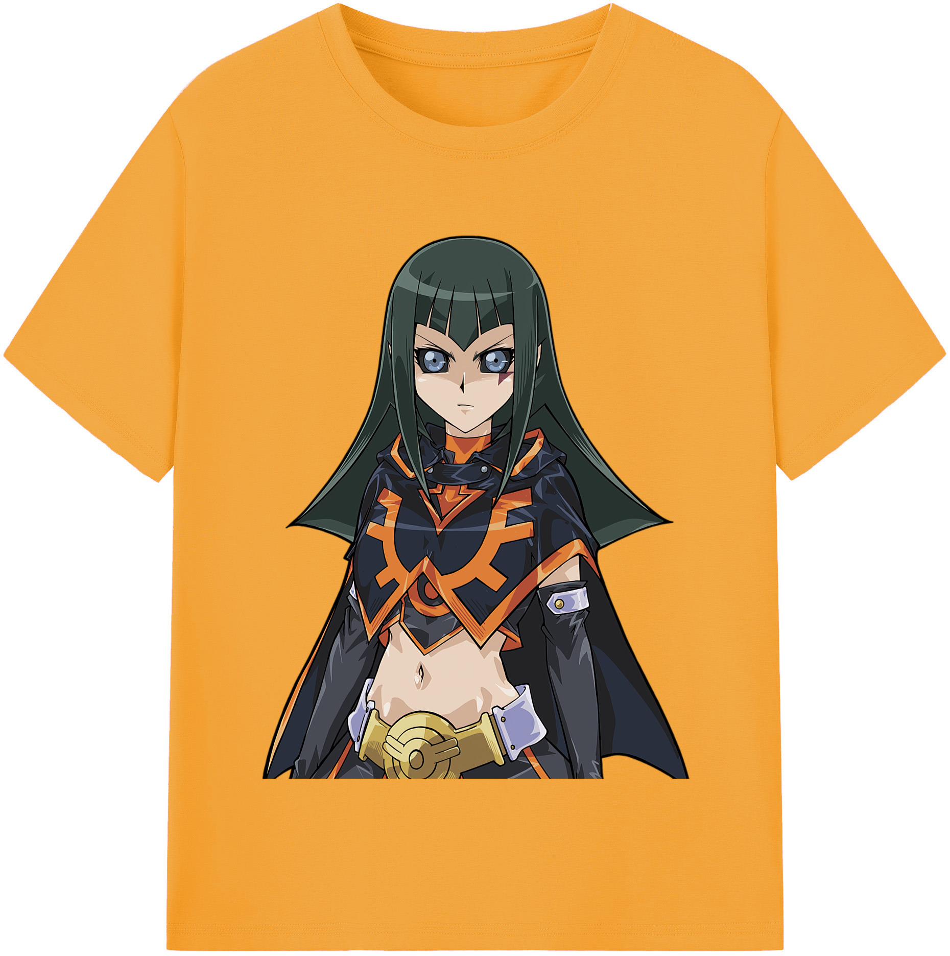 （画像用） 遊☆戯☆王 Yu-Gi-Oh! レディースカジュアルプリントTシャツ（綿100％）