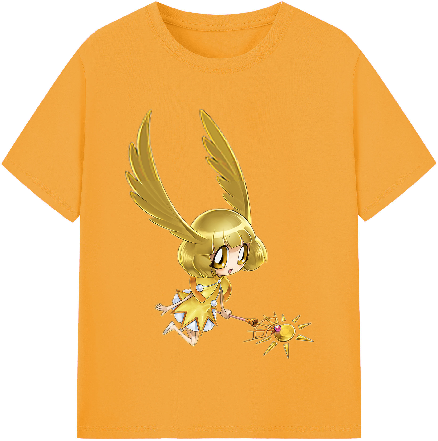 （画像用） 遊☆戯☆王 Yu-Gi-Oh! レディースカジュアルプリントTシャツ（綿100％）