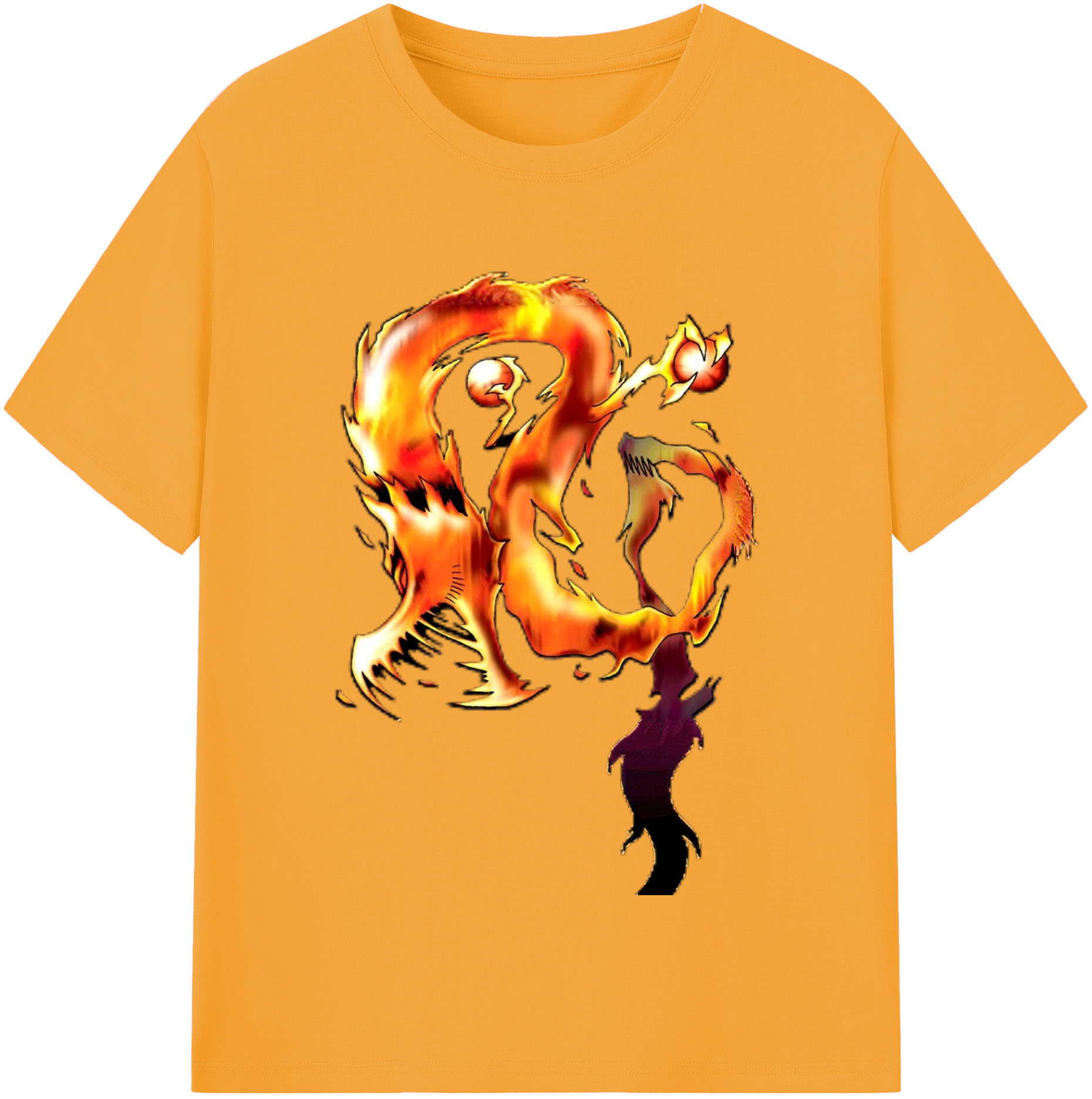 （画像用） 遊☆戯☆王 Yu-Gi-Oh! レディースカジュアルプリントTシャツ（綿100％）