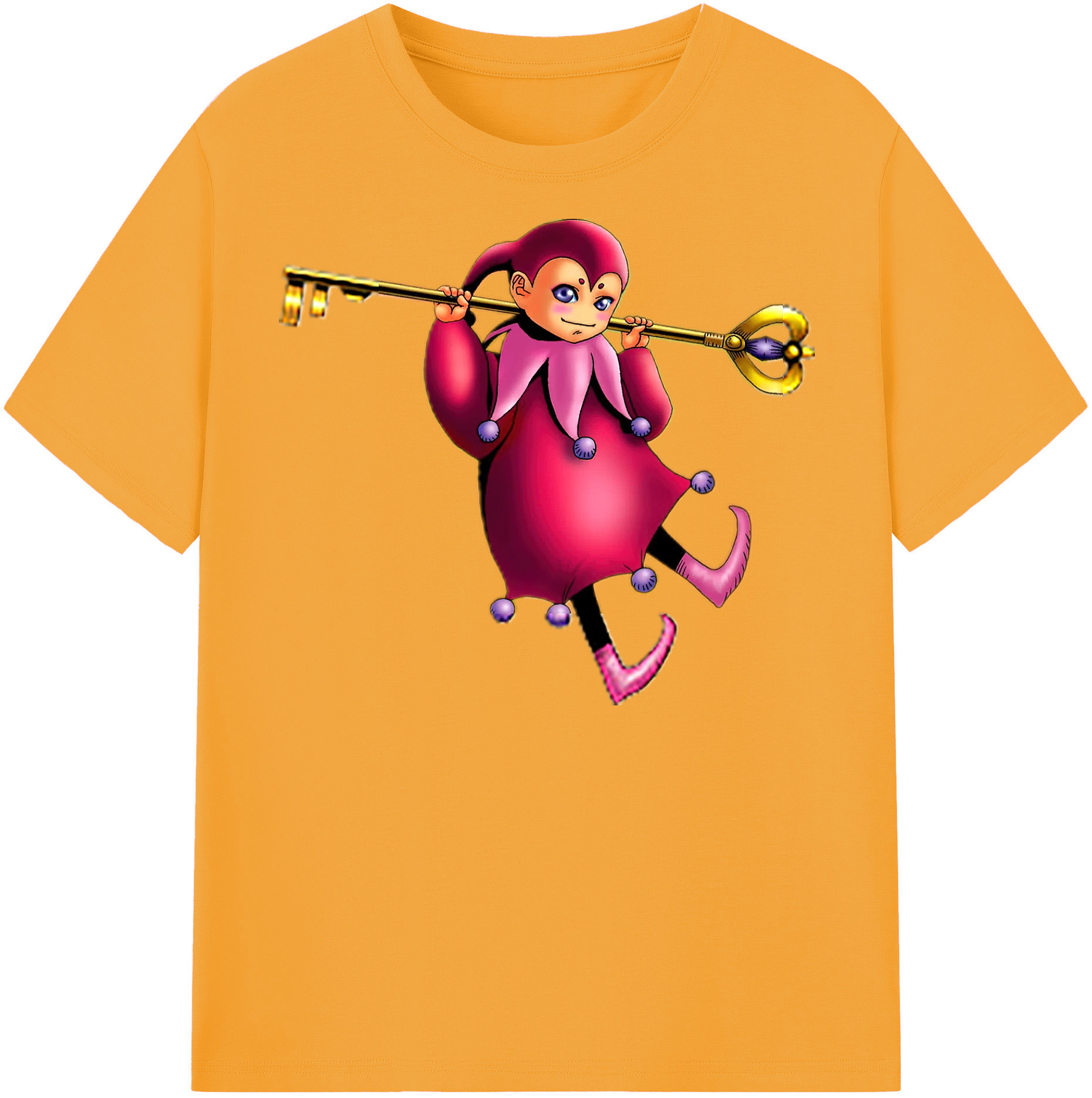 （画像用） 遊☆戯☆王 Yu-Gi-Oh! レディースカジュアルプリントTシャツ（綿100％）