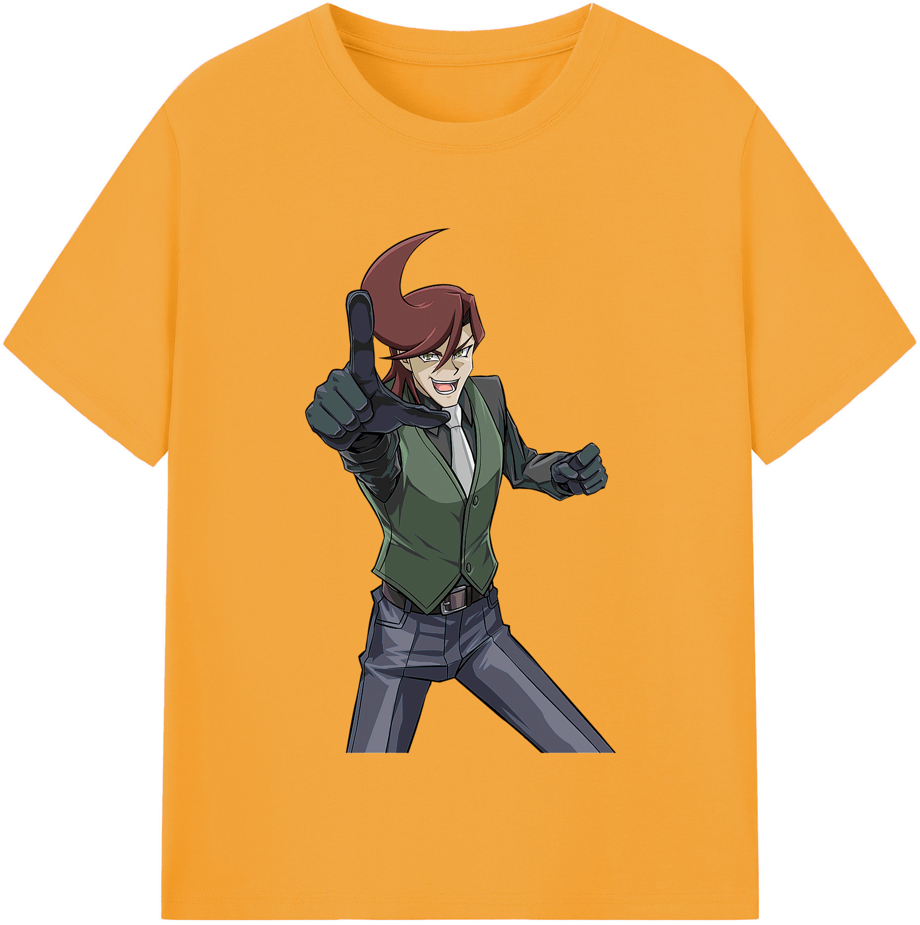 （画像用） 遊☆戯☆王 Yu-Gi-Oh! レディースカジュアルプリントTシャツ（綿100％）