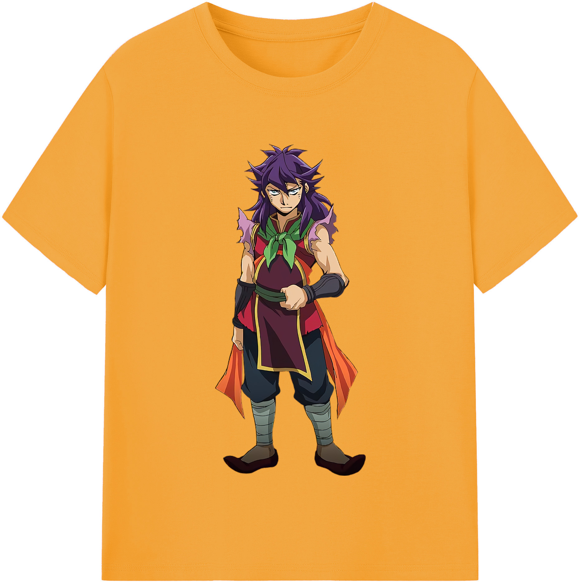 （画像用） 遊☆戯☆王 Yu-Gi-Oh! レディースカジュアルプリントTシャツ（綿100％）