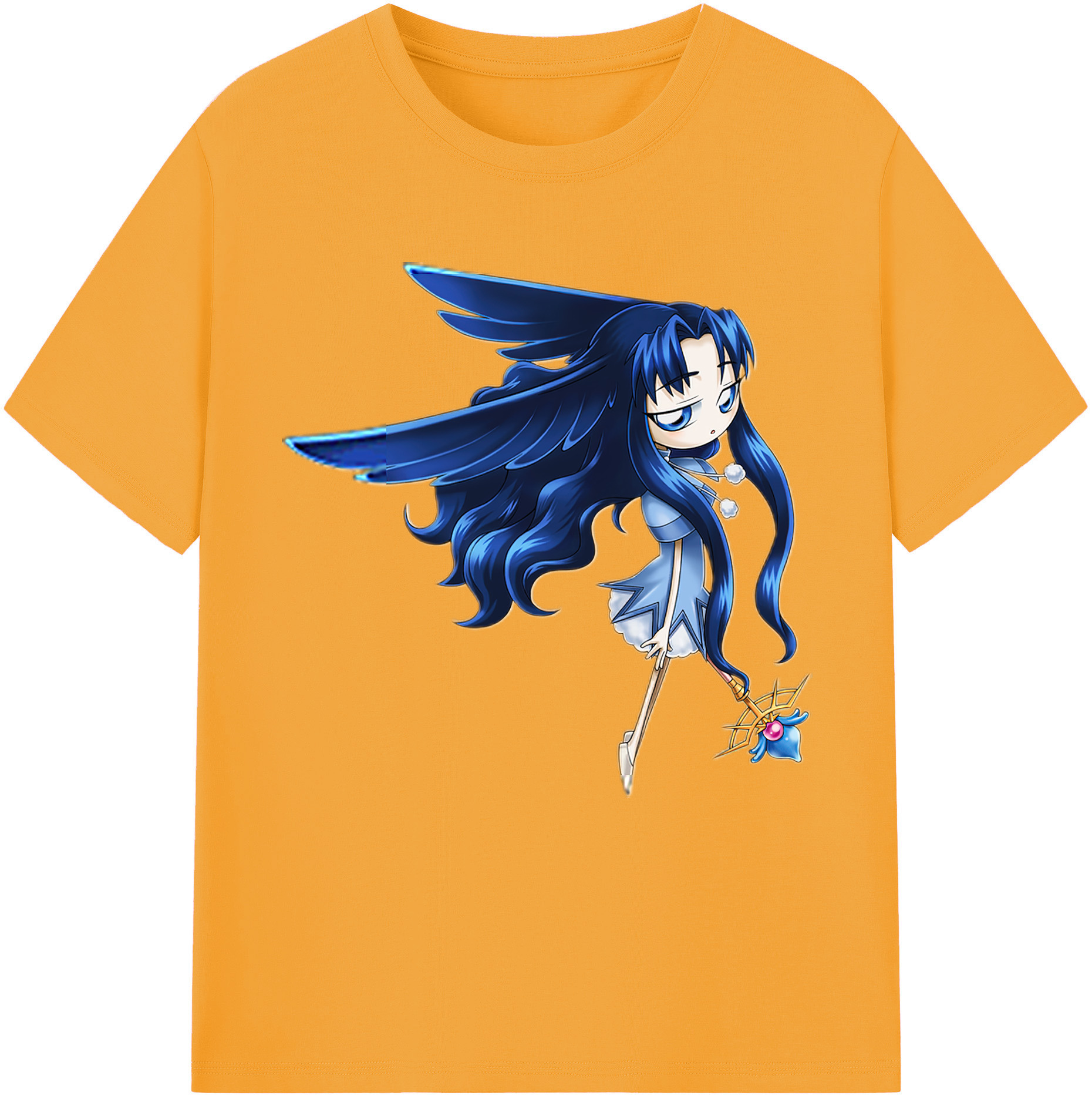 （画像用） 遊☆戯☆王 Yu-Gi-Oh! レディースカジュアルプリントTシャツ（綿100％）