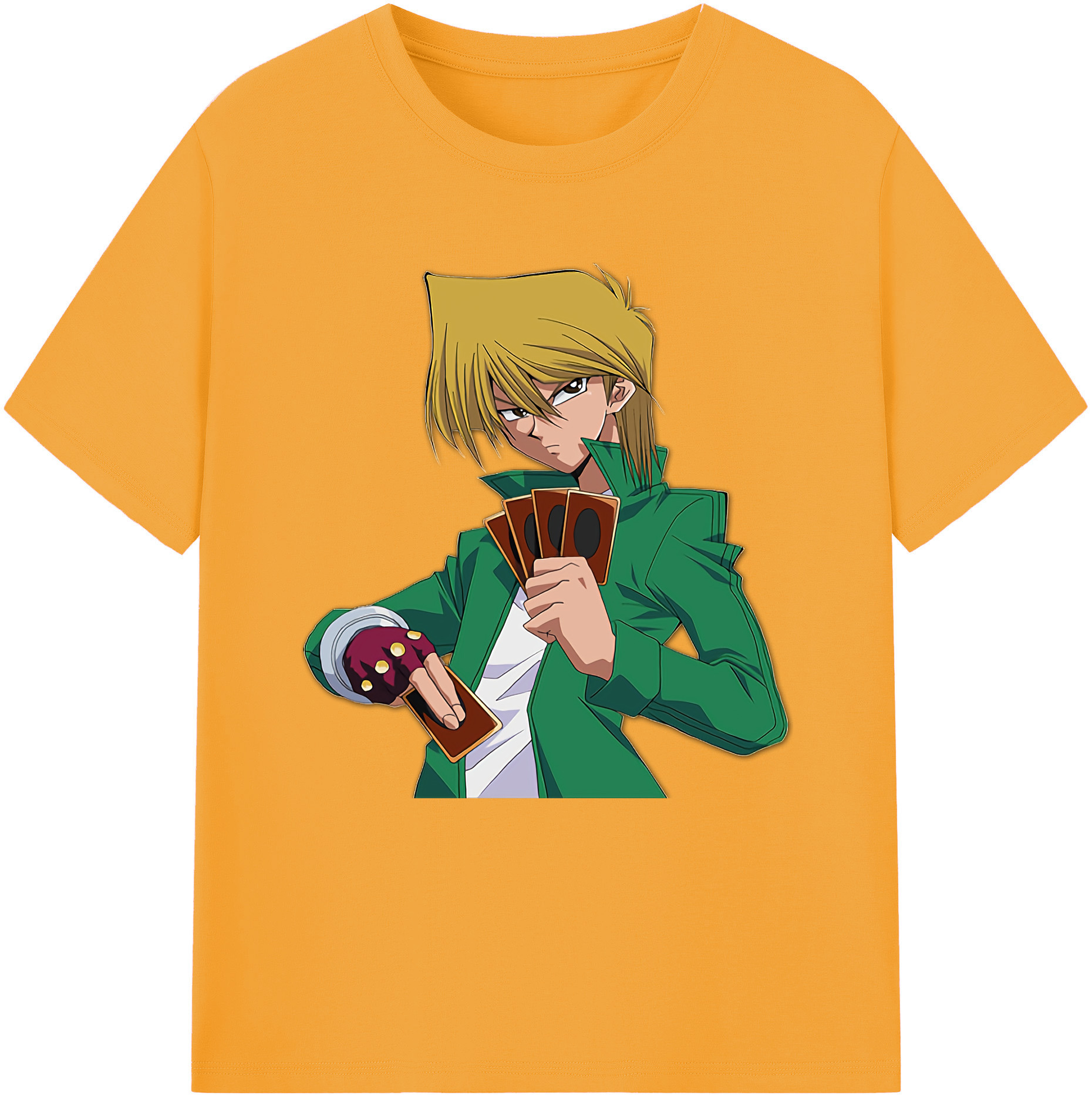 （画像用） 遊☆戯☆王 Yu-Gi-Oh! レディースカジュアルプリントTシャツ（綿100％）