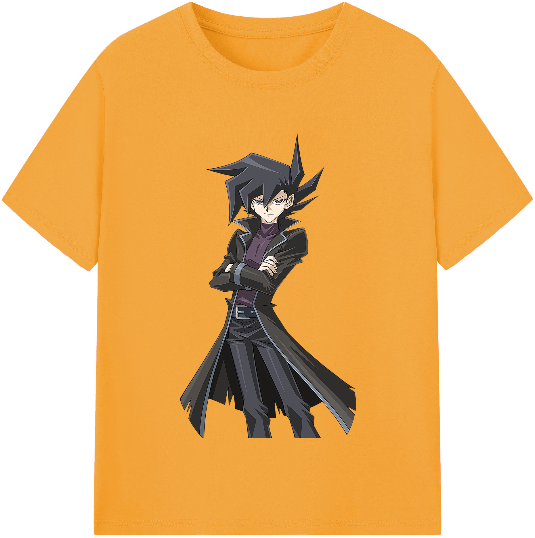 （画像用） 遊☆戯☆王 Yu-Gi-Oh! レディースカジュアルプリントTシャツ（綿100％）