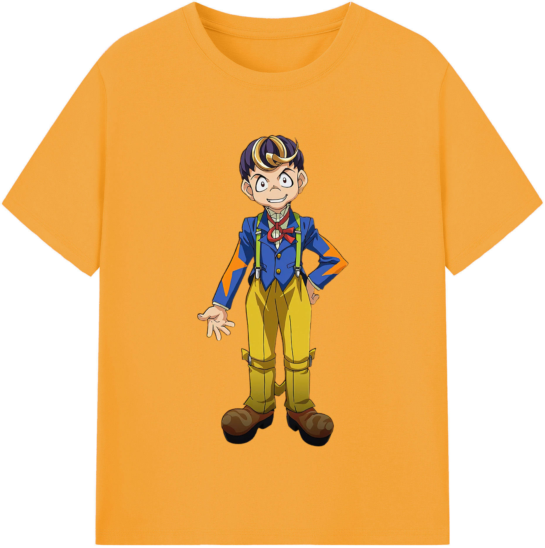 （画像用） 遊☆戯☆王 Yu-Gi-Oh! レディースカジュアルプリントTシャツ（綿100％）