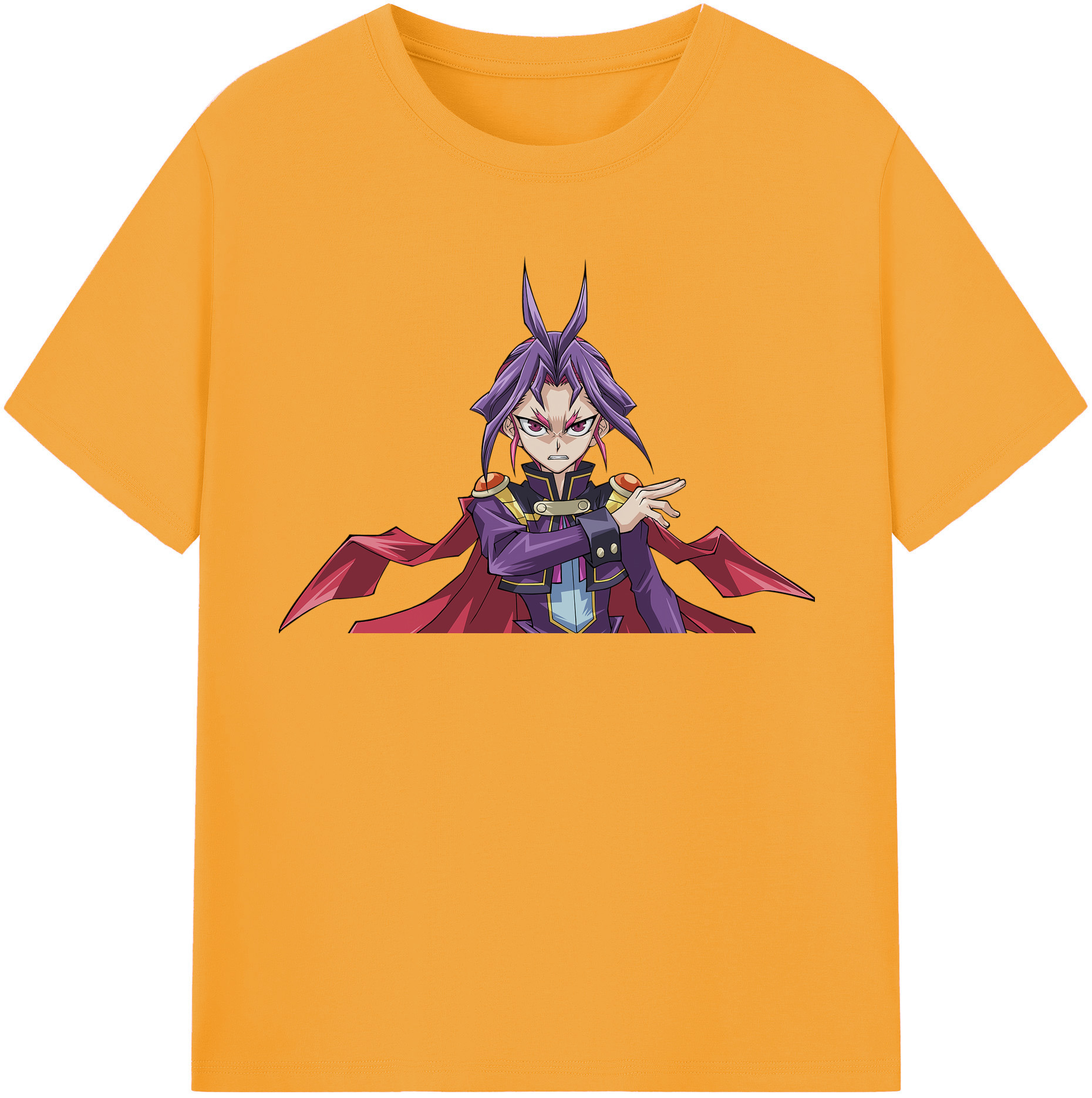 （画像用） 遊☆戯☆王 Yu-Gi-Oh! レディースカジュアルプリントTシャツ（綿100％）