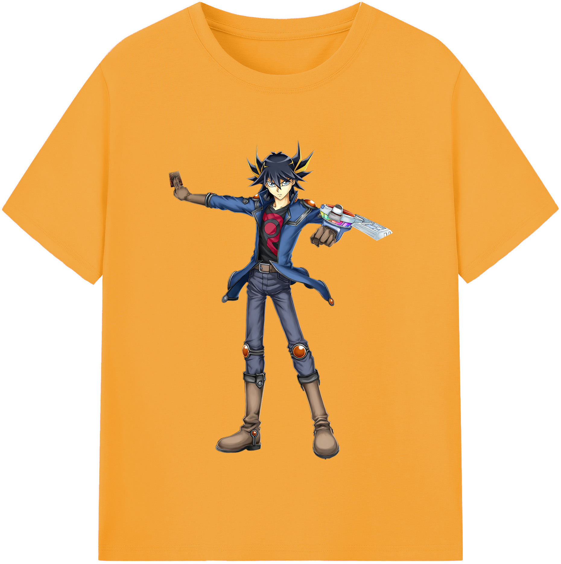 （画像用） 遊☆戯☆王 Yu-Gi-Oh! レディースカジュアルプリントTシャツ（綿100％）