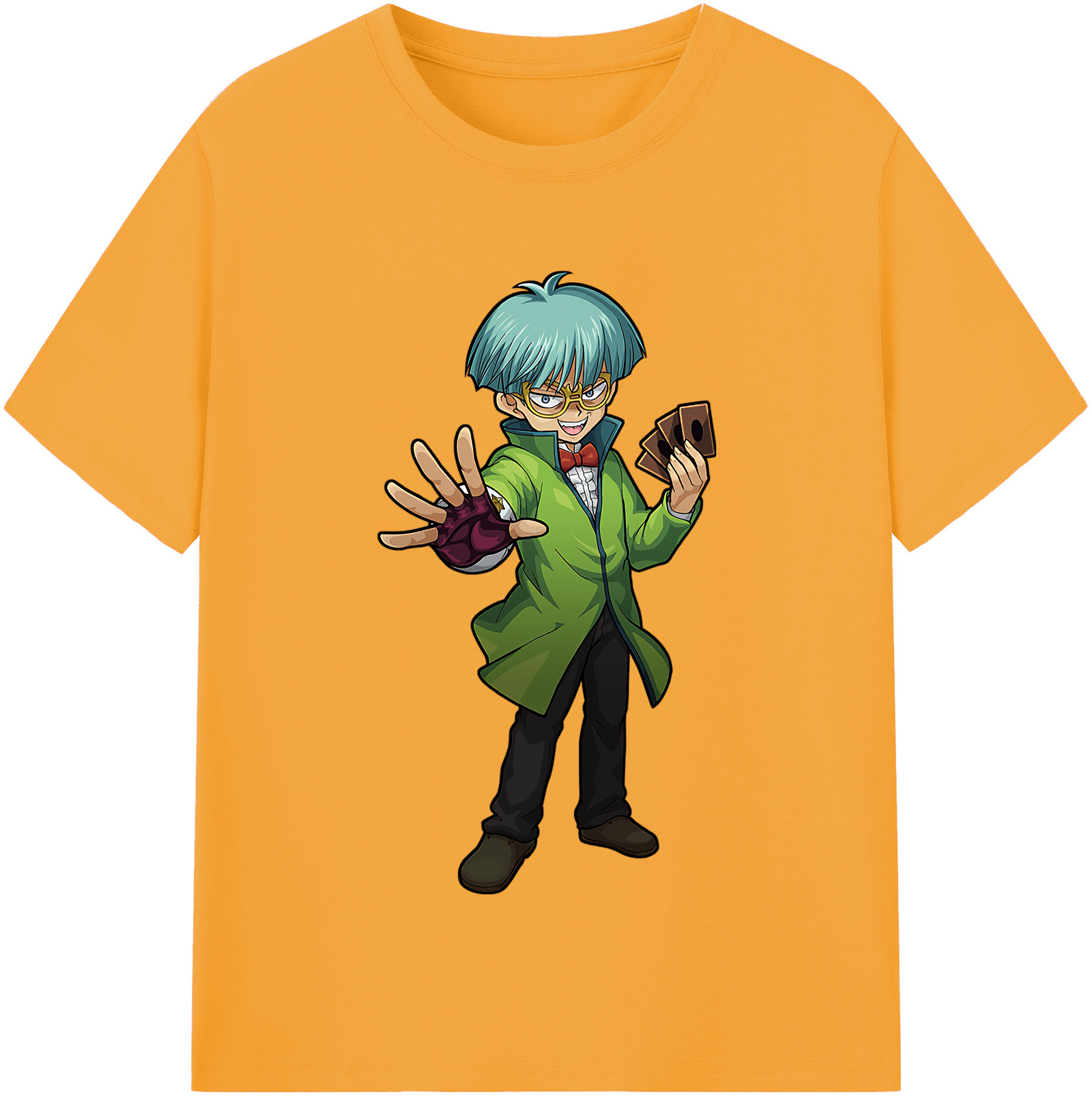 （画像用） 遊☆戯☆王 Yu-Gi-Oh! レディースカジュアルプリントTシャツ（綿100％）