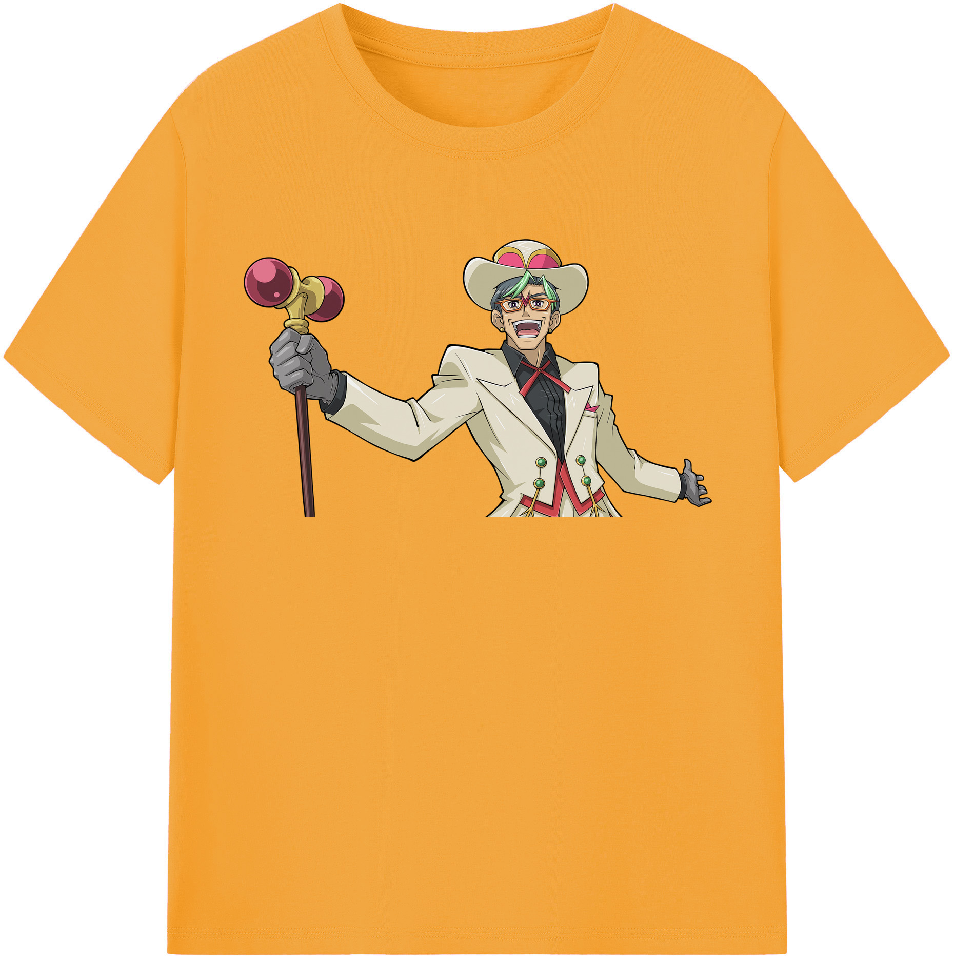 （画像用） 遊☆戯☆王 Yu-Gi-Oh! レディースカジュアルプリントTシャツ（綿100％）