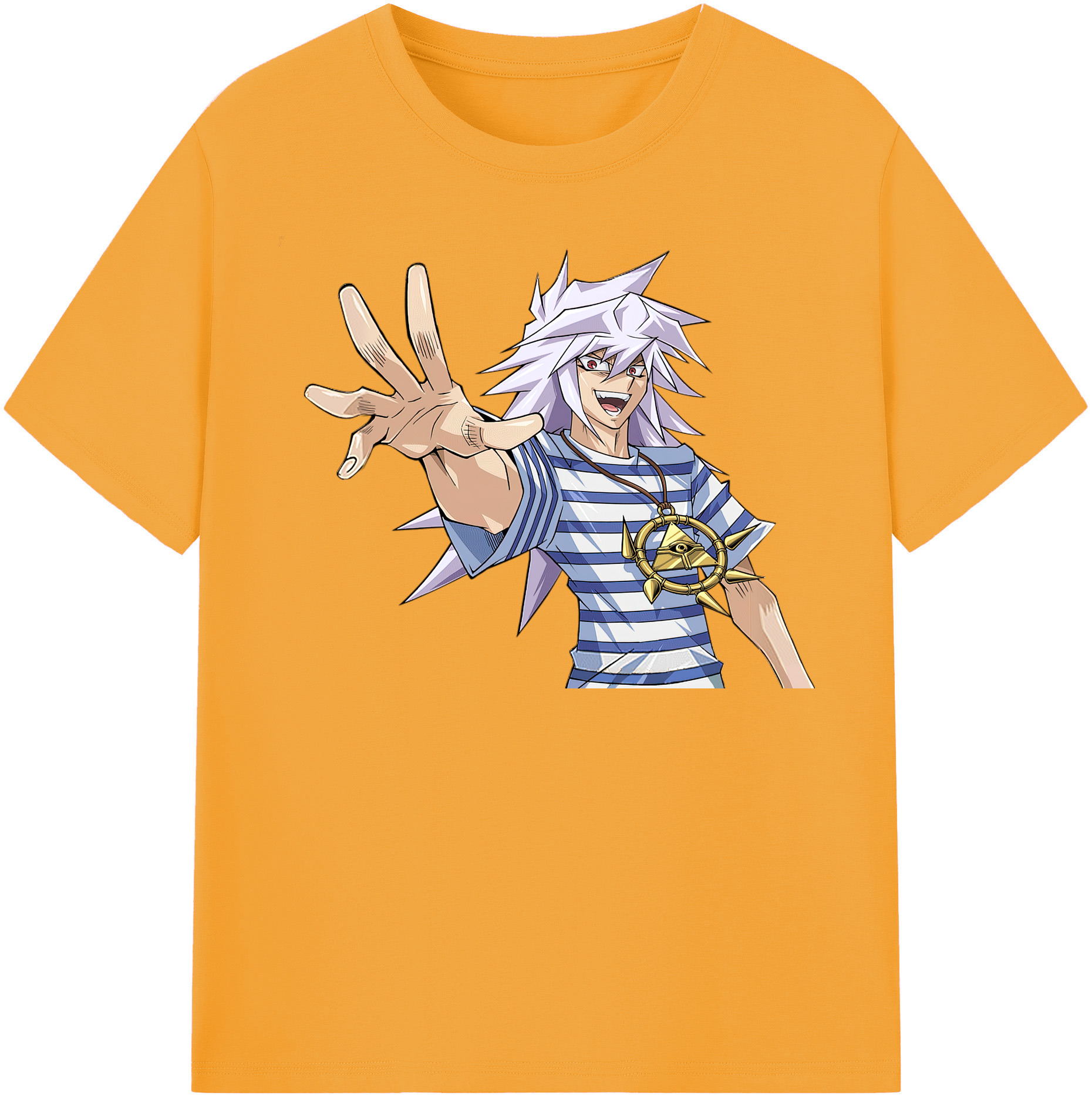 （画像用） 遊☆戯☆王 Yu-Gi-Oh! レディースカジュアルプリントTシャツ（綿100％）