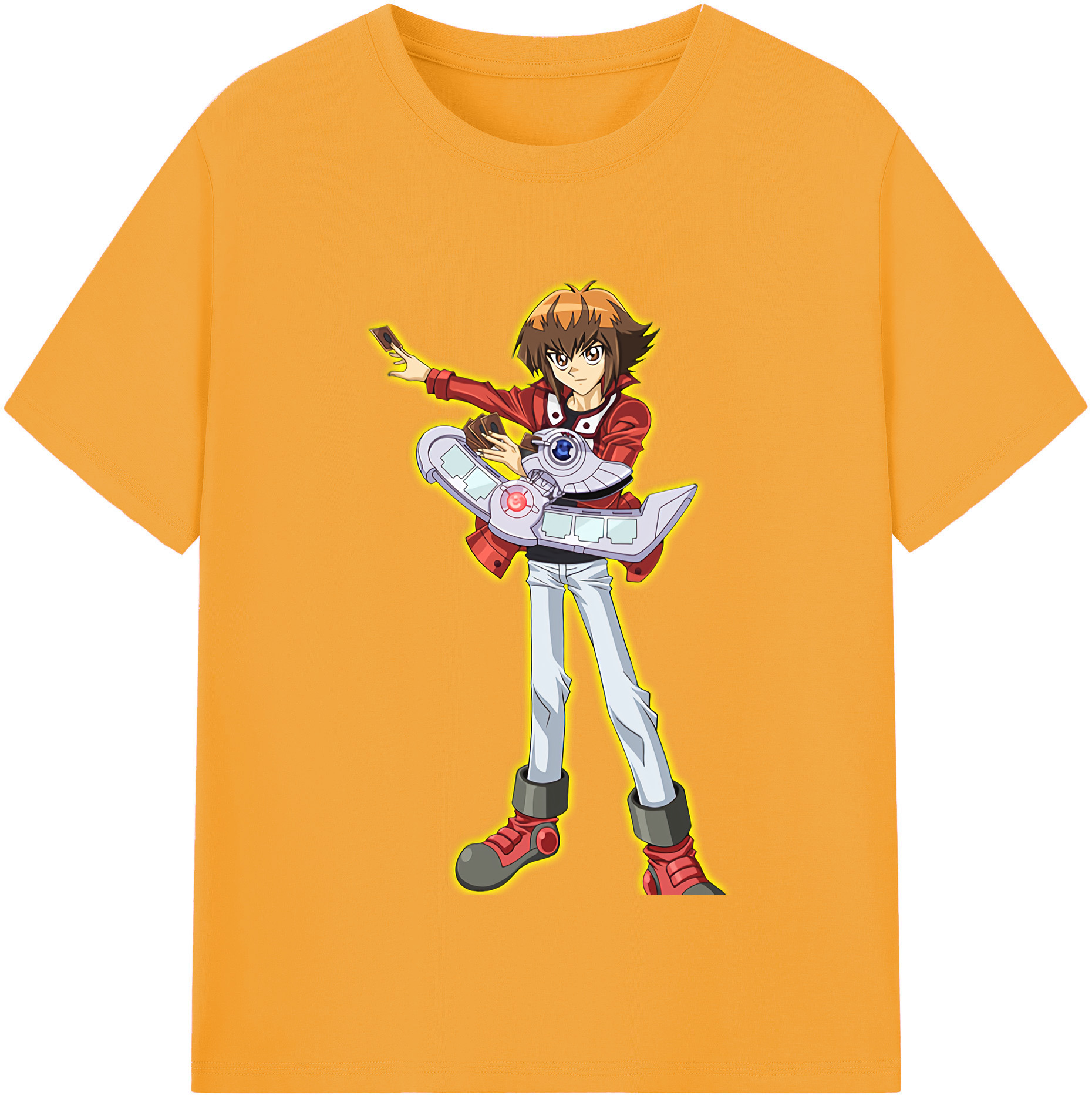 （画像用） 遊☆戯☆王 Yu-Gi-Oh! レディースカジュアルプリントTシャツ（綿100％）