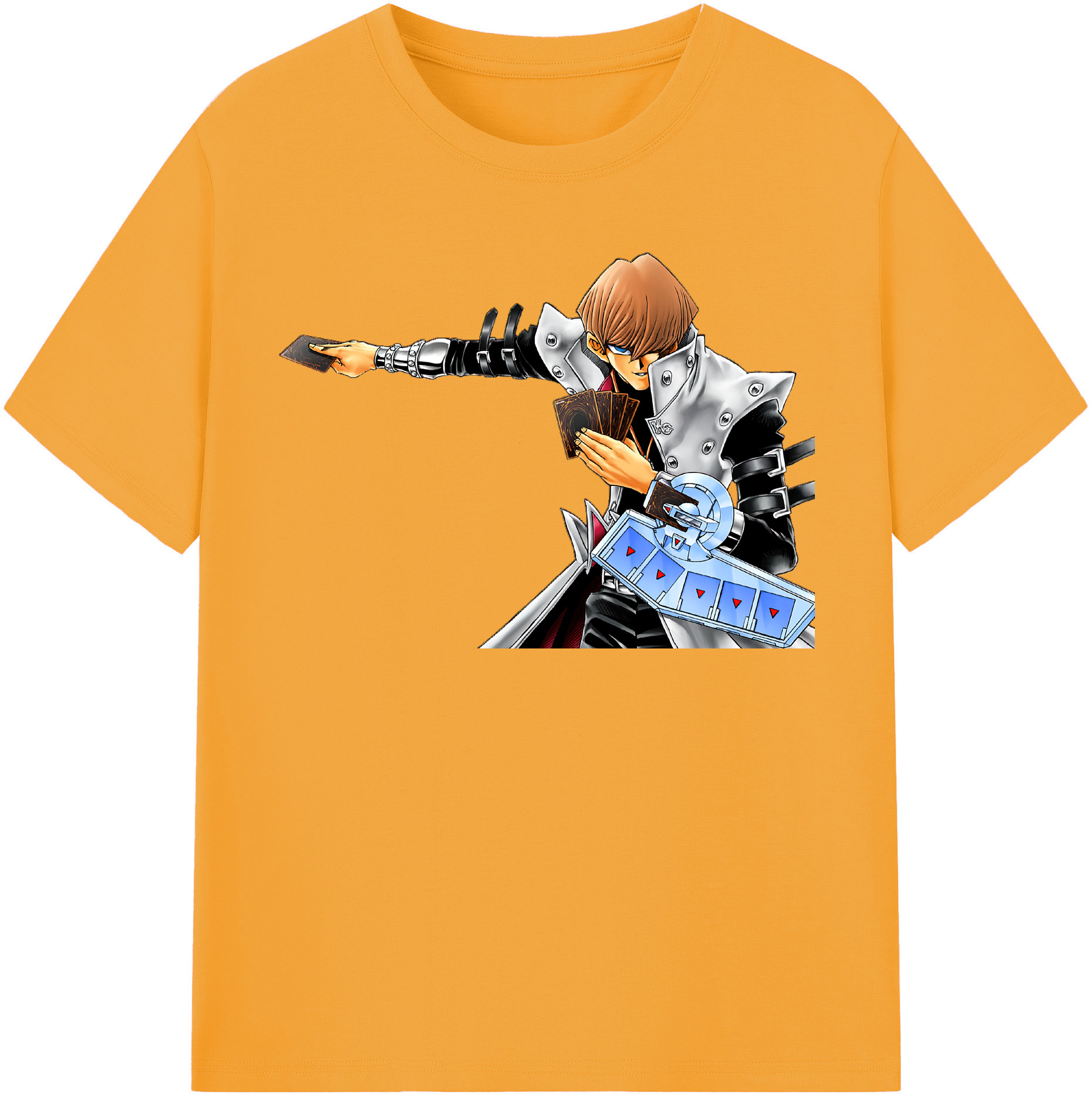 （画像用） 遊☆戯☆王 Yu-Gi-Oh! レディースカジュアルプリントTシャツ（綿100％）