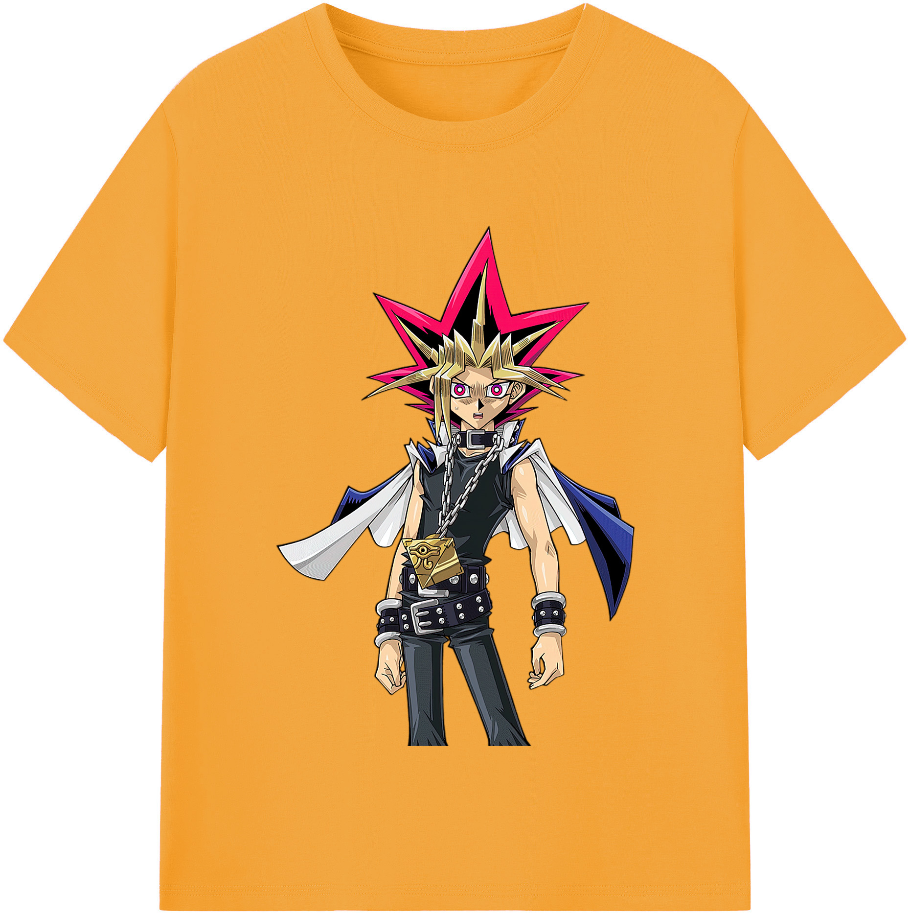 （画像用） 遊☆戯☆王 Yu-Gi-Oh! レディースカジュアルプリントTシャツ（綿100％）