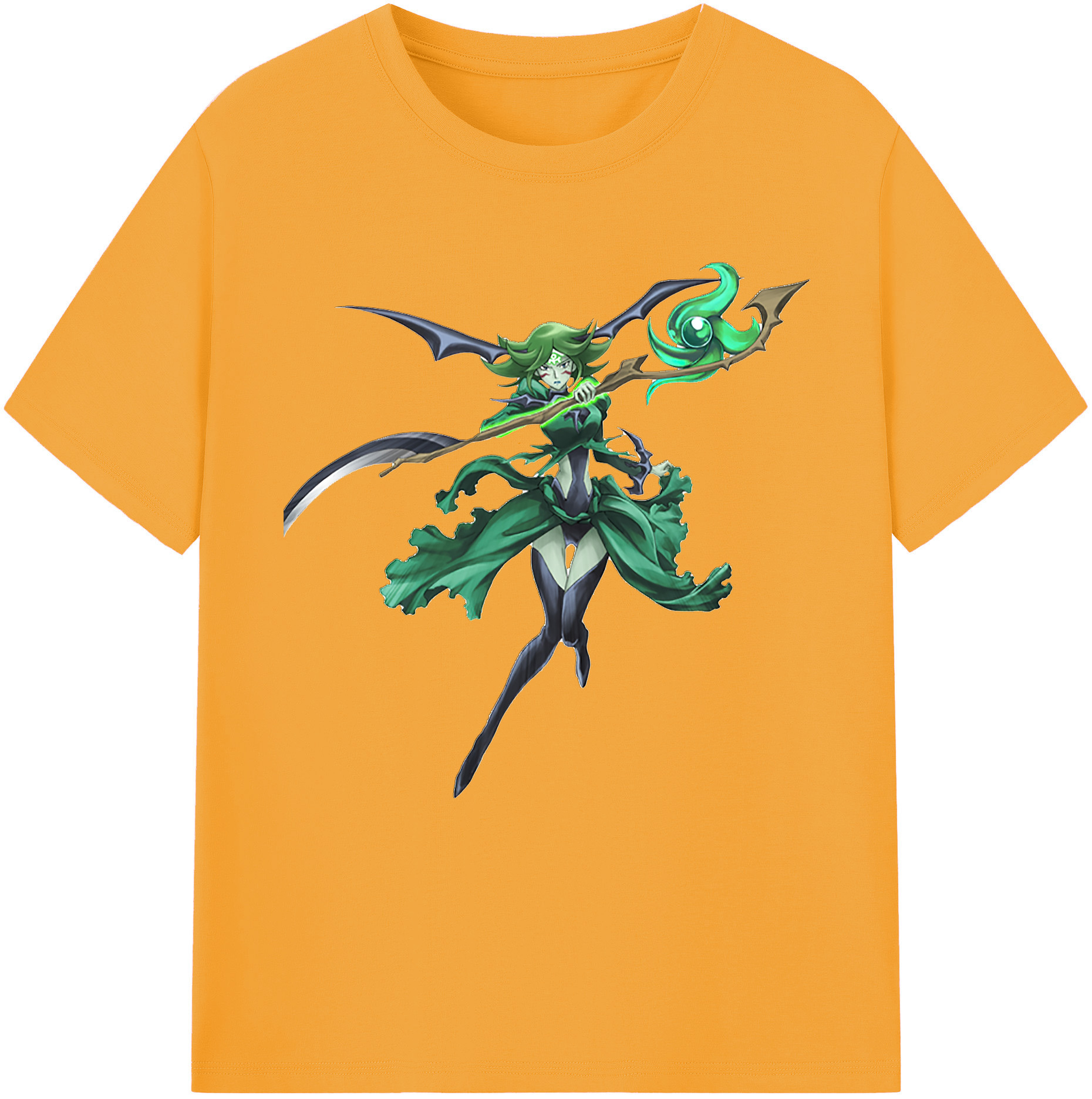 （画像用） 遊☆戯☆王 Yu-Gi-Oh! レディースカジュアルプリントTシャツ（綿100％）