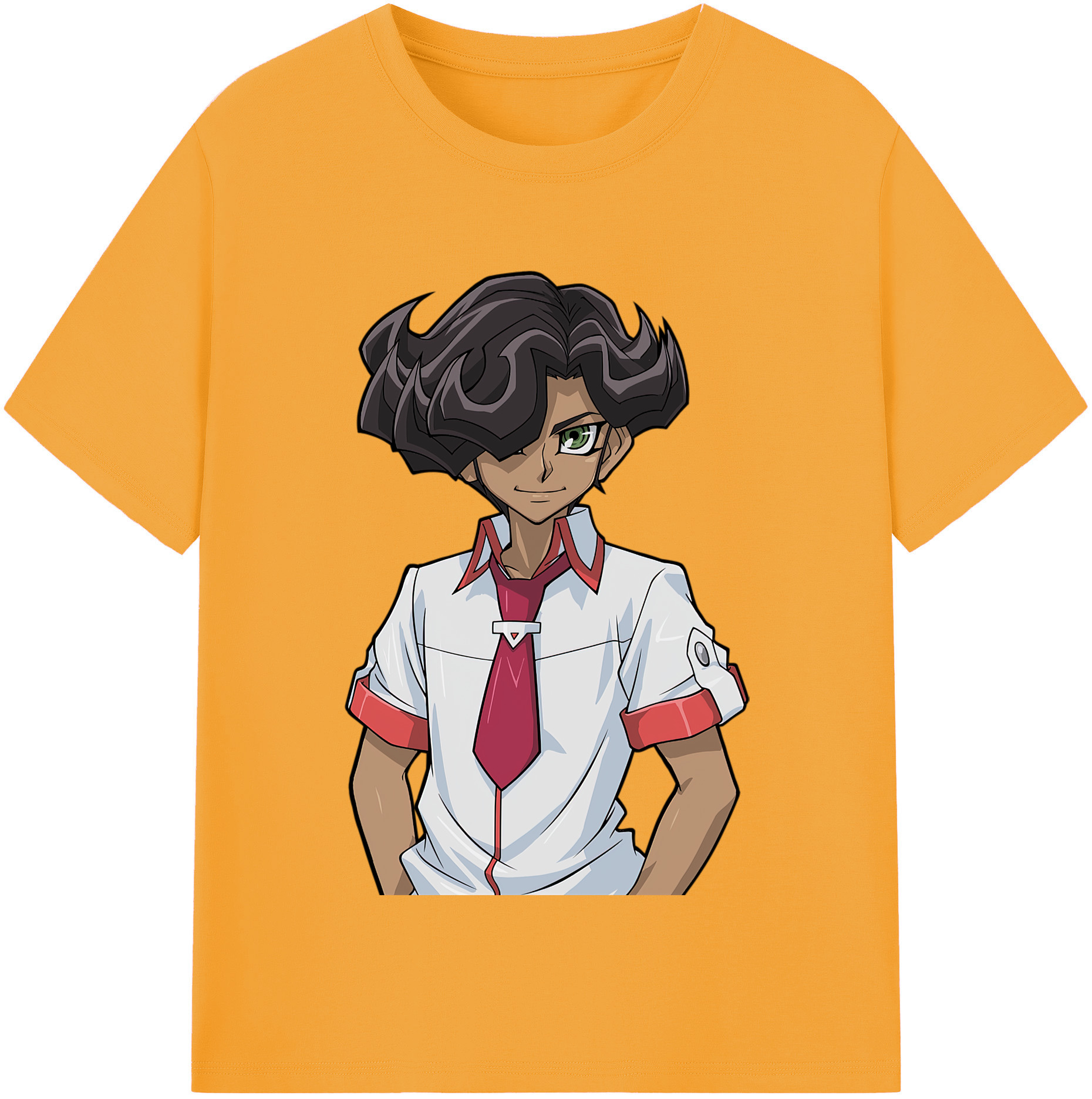 （画像用） 遊☆戯☆王 Yu-Gi-Oh! レディースカジュアルプリントTシャツ（綿100％）