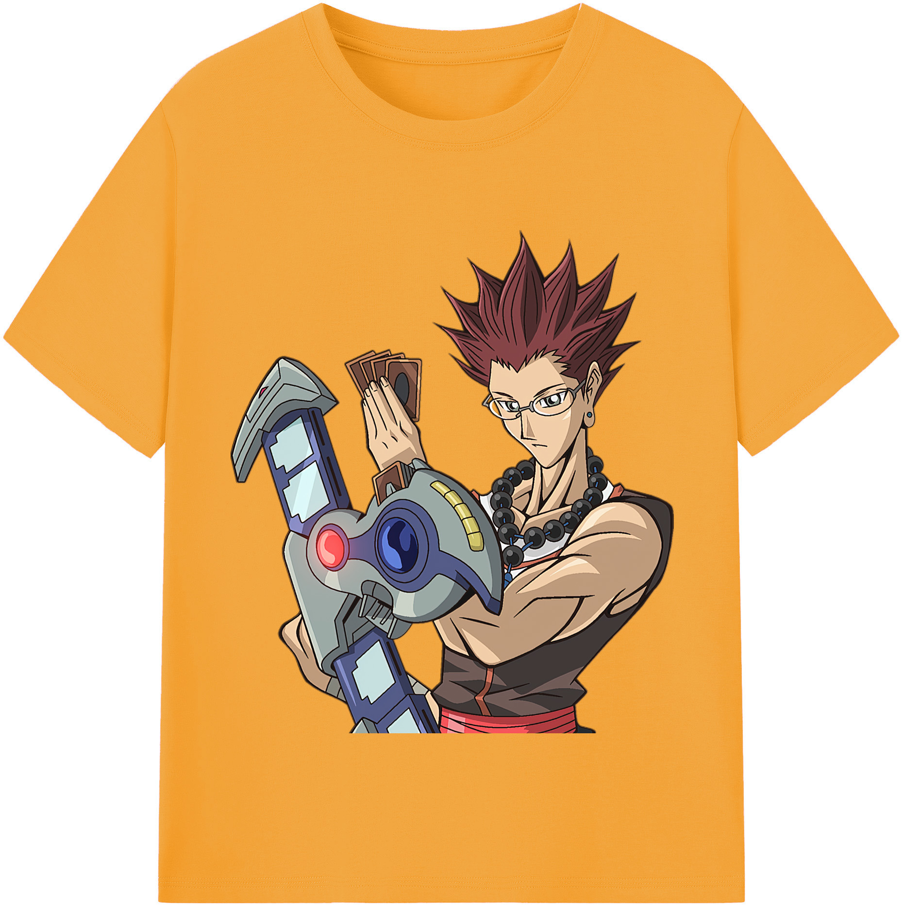 （画像用） 遊☆戯☆王 Yu-Gi-Oh! レディースカジュアルプリントTシャツ（綿100％）
